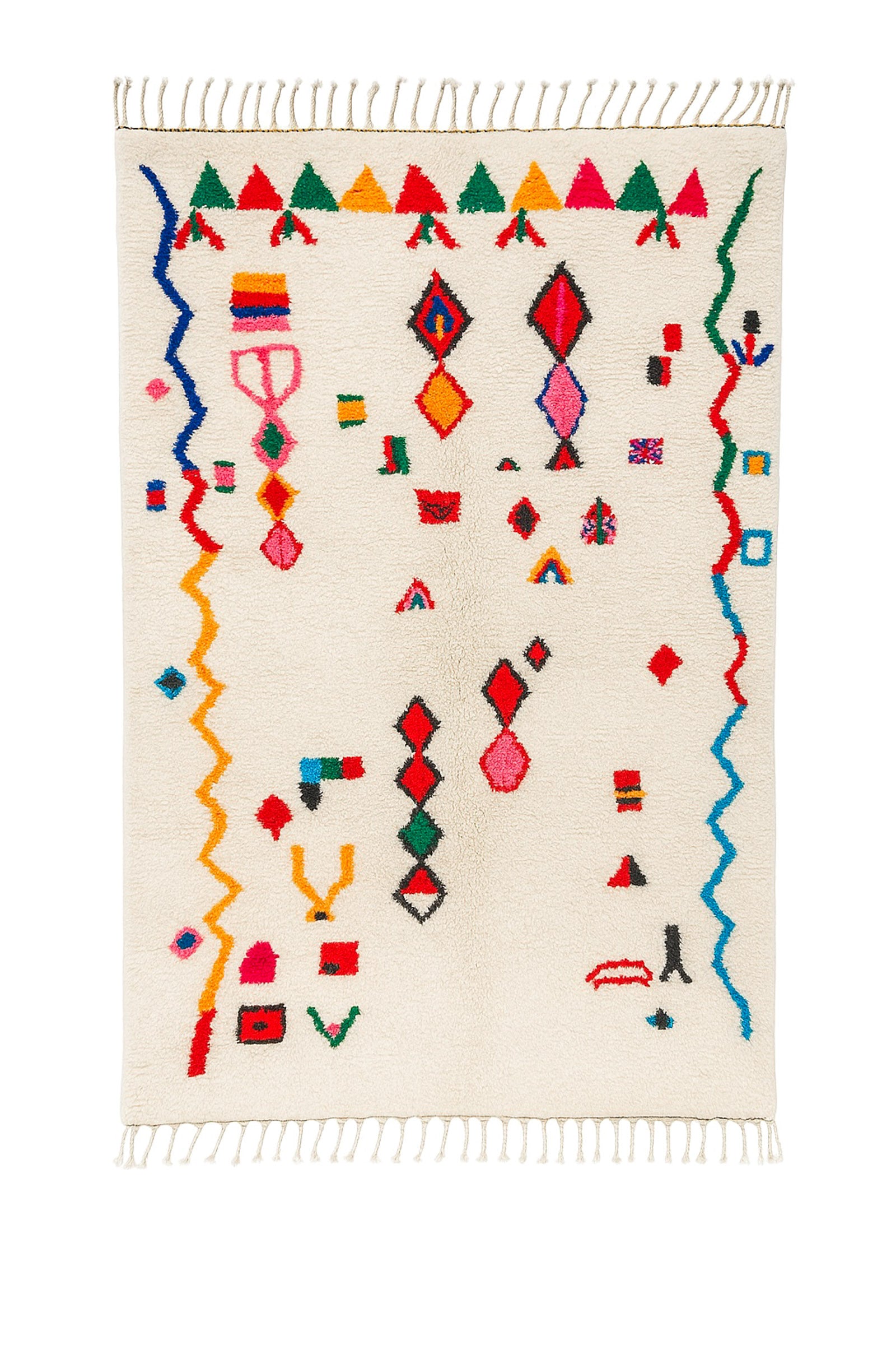 Colorful Berber rug 156 x 270 cm - no. 2139