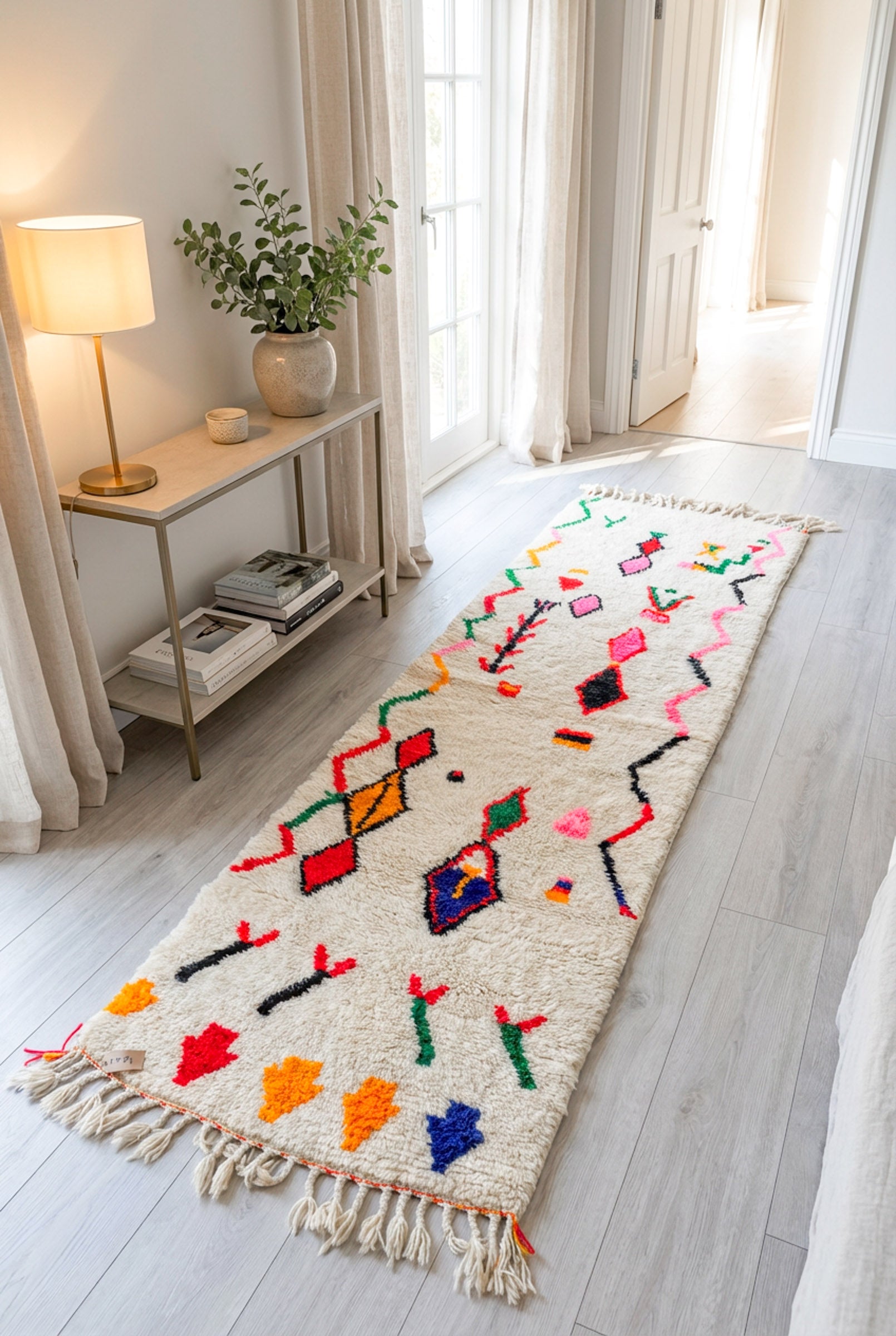 Bunter Berber-Flurteppich – Nr. 1371