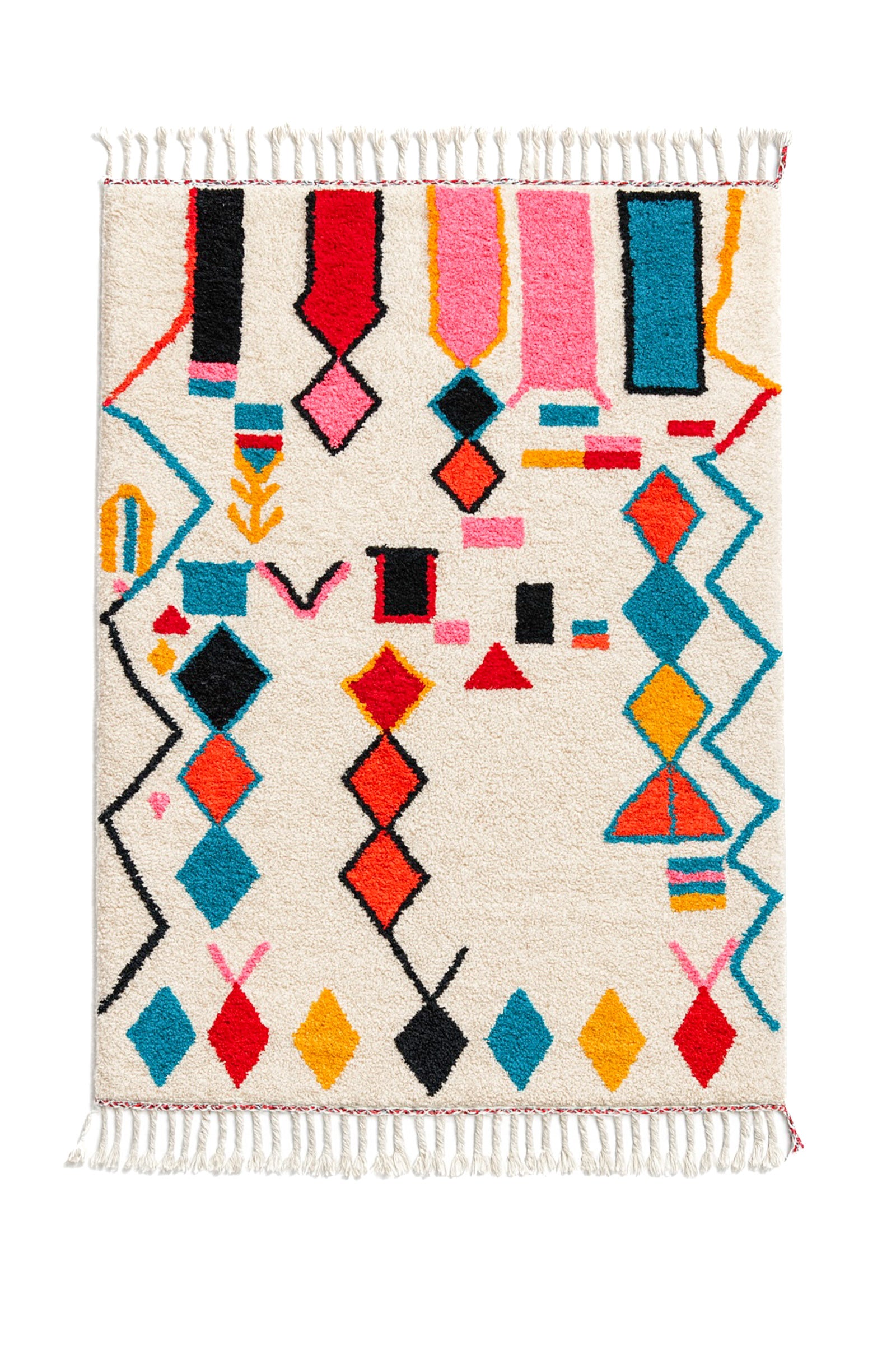Tapis berbère coloré 155 x 238 cm - n°2347