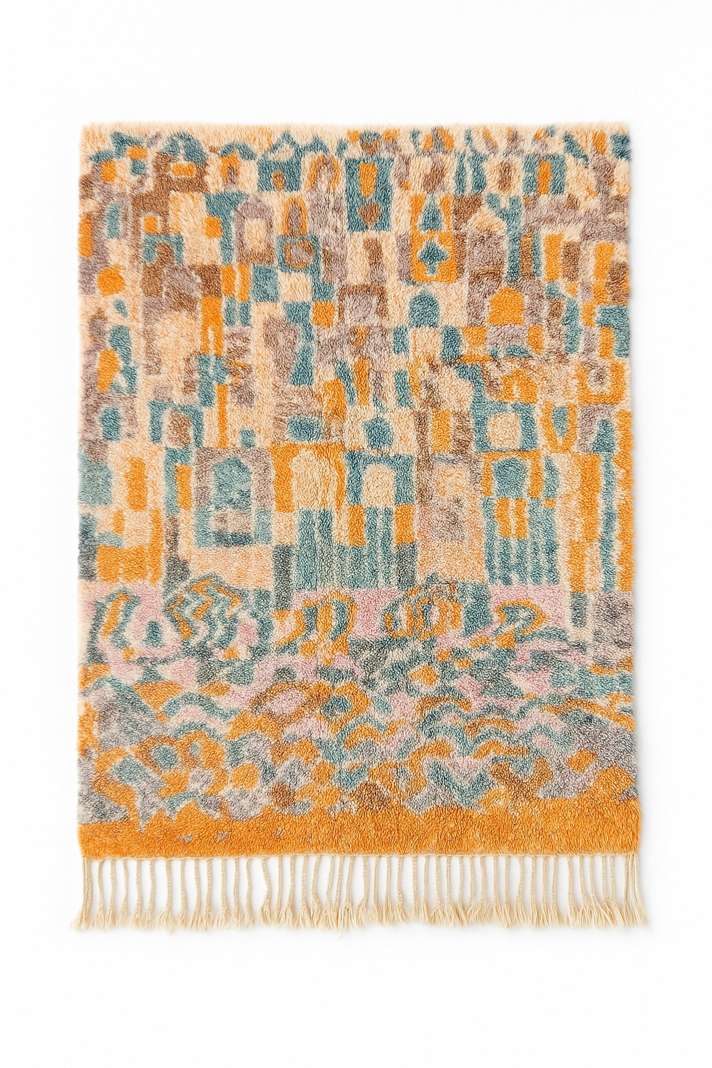 Colorful Berber rug 157 x 253 cm - no. 2032
