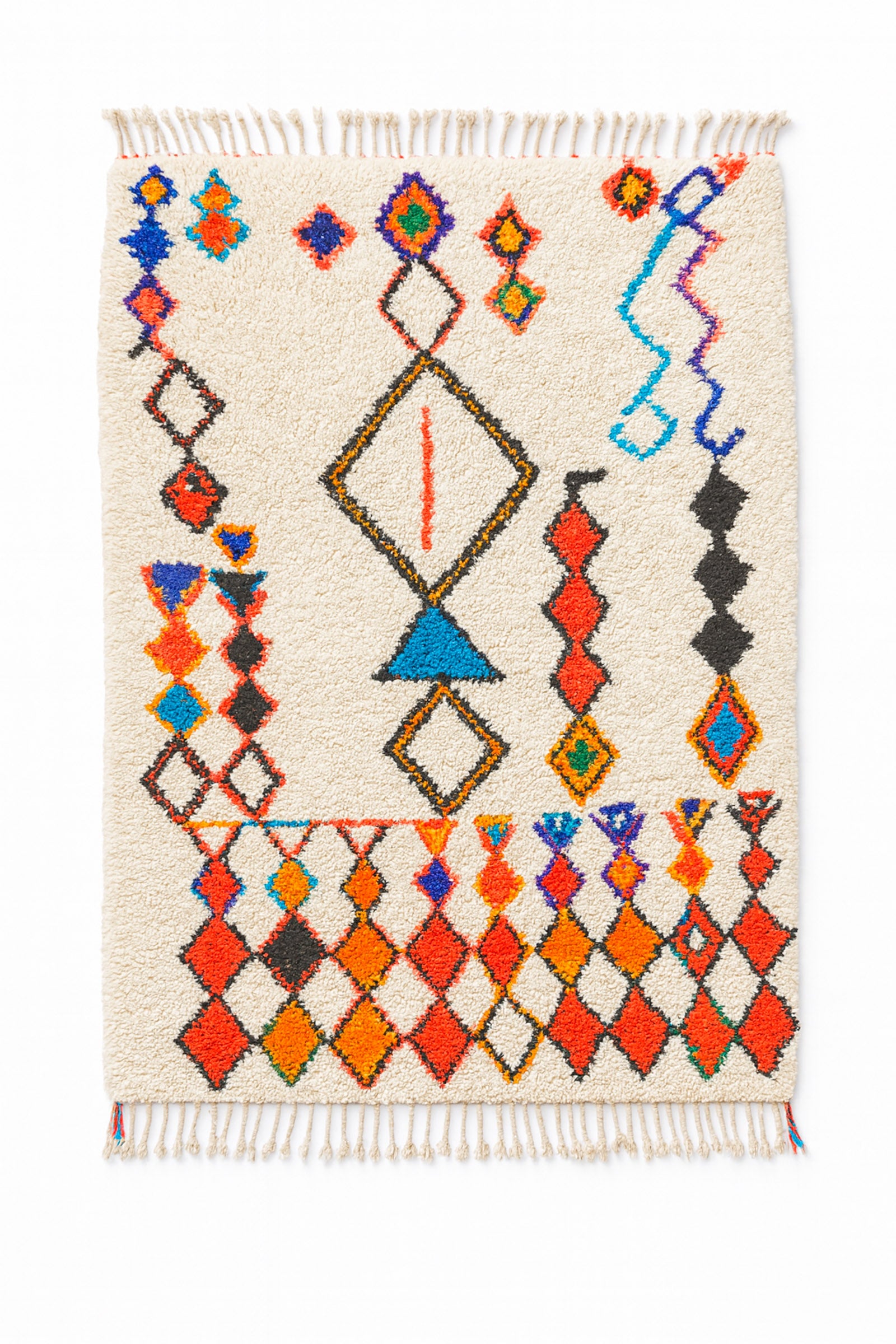 Tapis berbère coloré 108 x 189 cm - n°2005