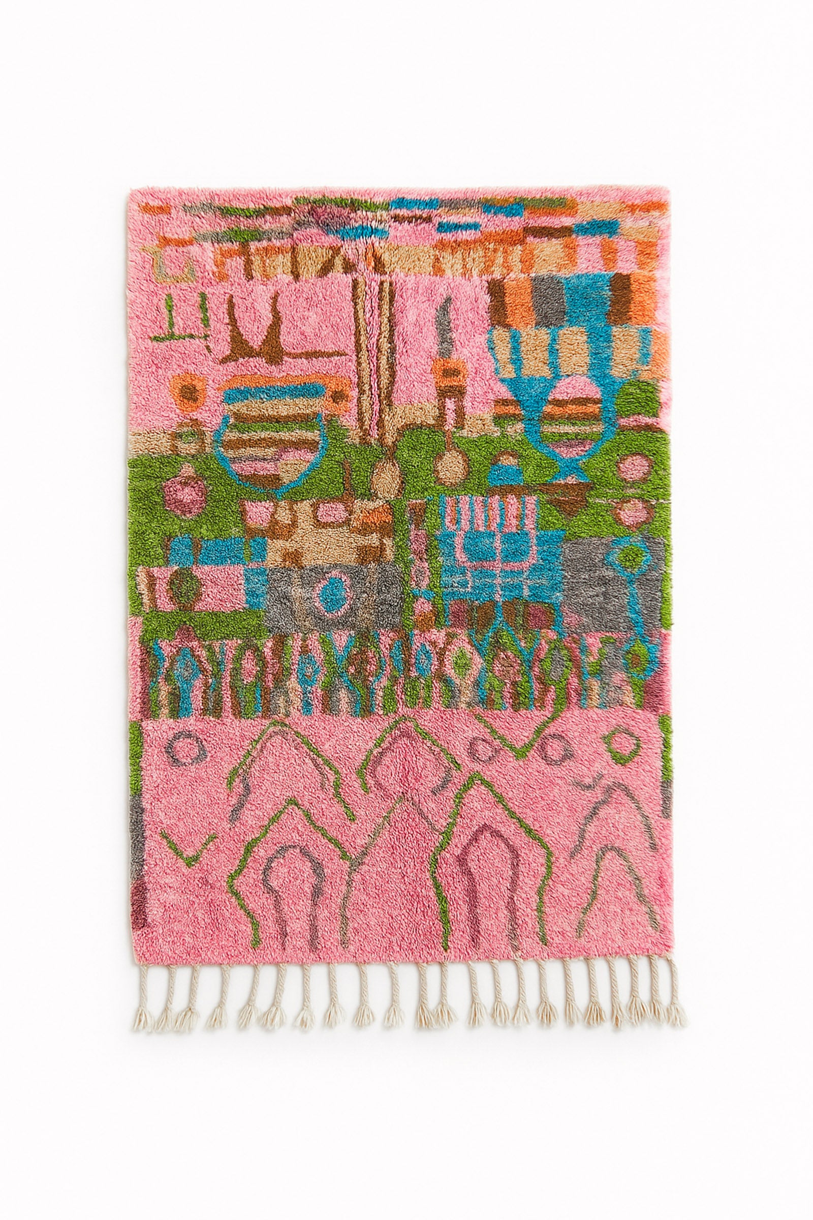 Tapis berbère coloré 153 x 270 cm - n°2020