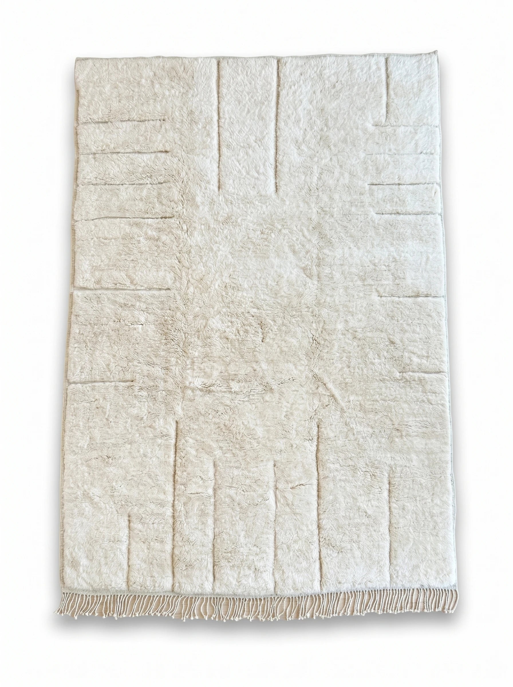 Tapis M'rirt 250 x 384 cm, tapis berbère fait main en laine | Tamazi