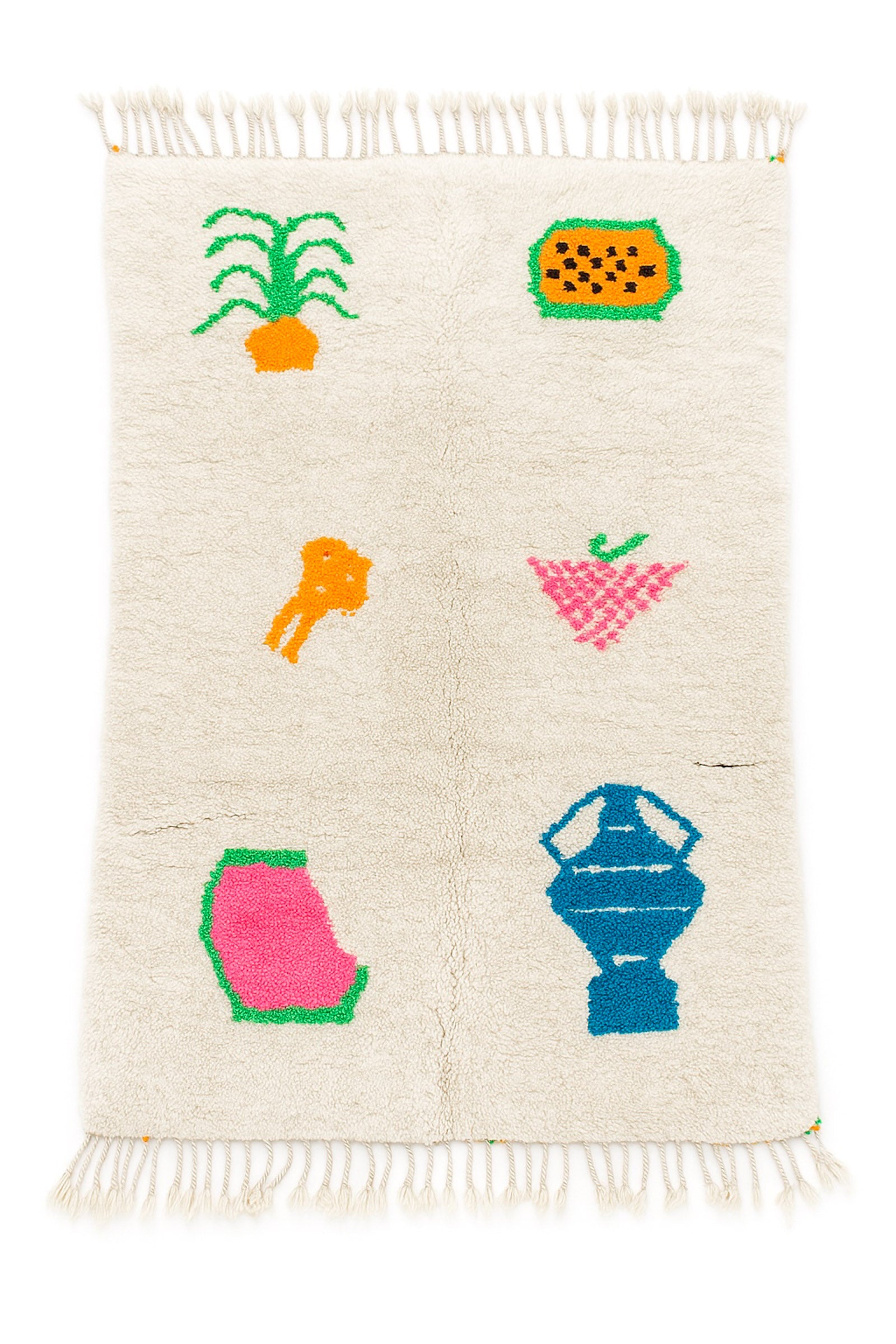 Farbenfroher Berberteppich 149 x 287 cm - Nr. 2337