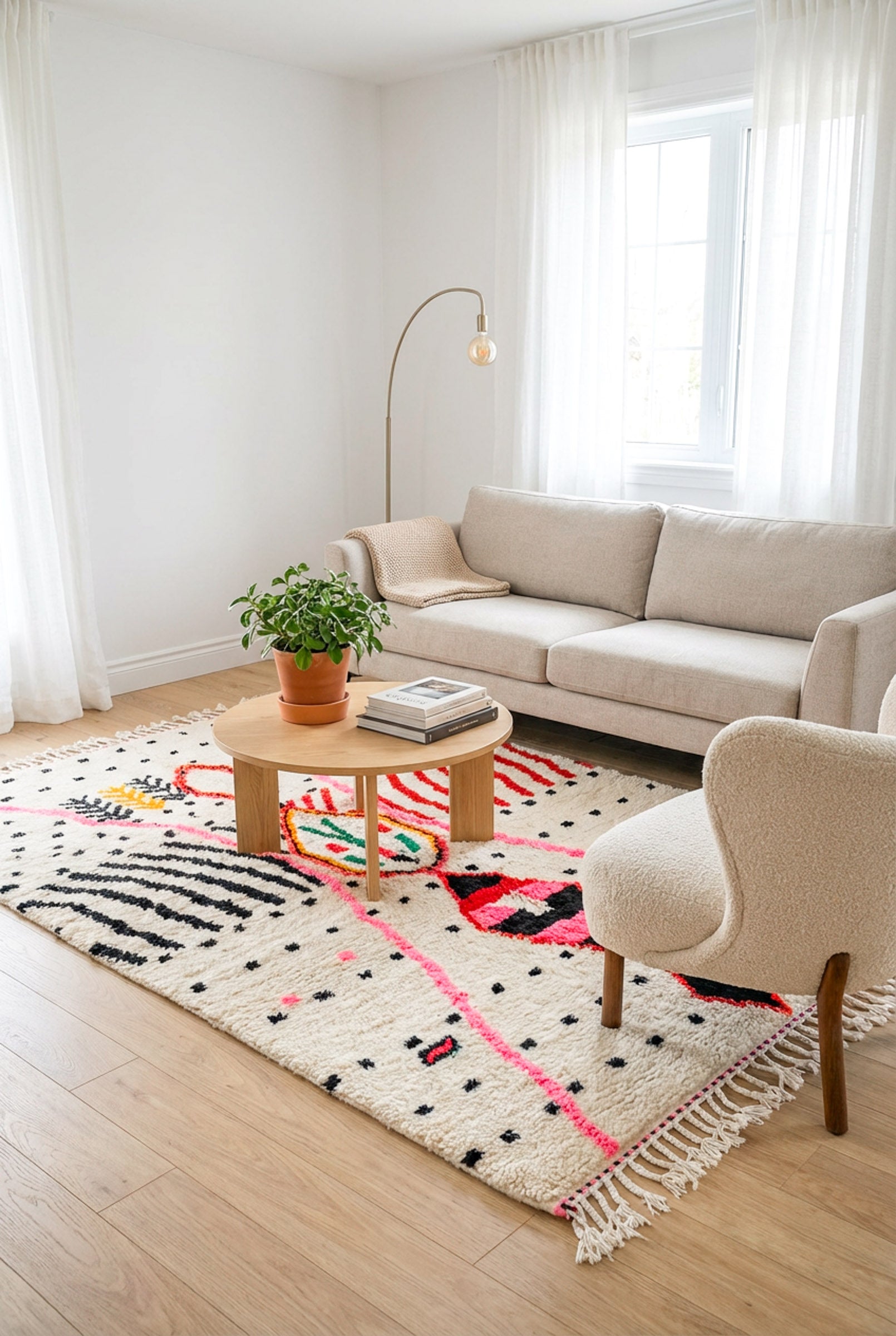 Bunter Berberteppich – Nr. 592