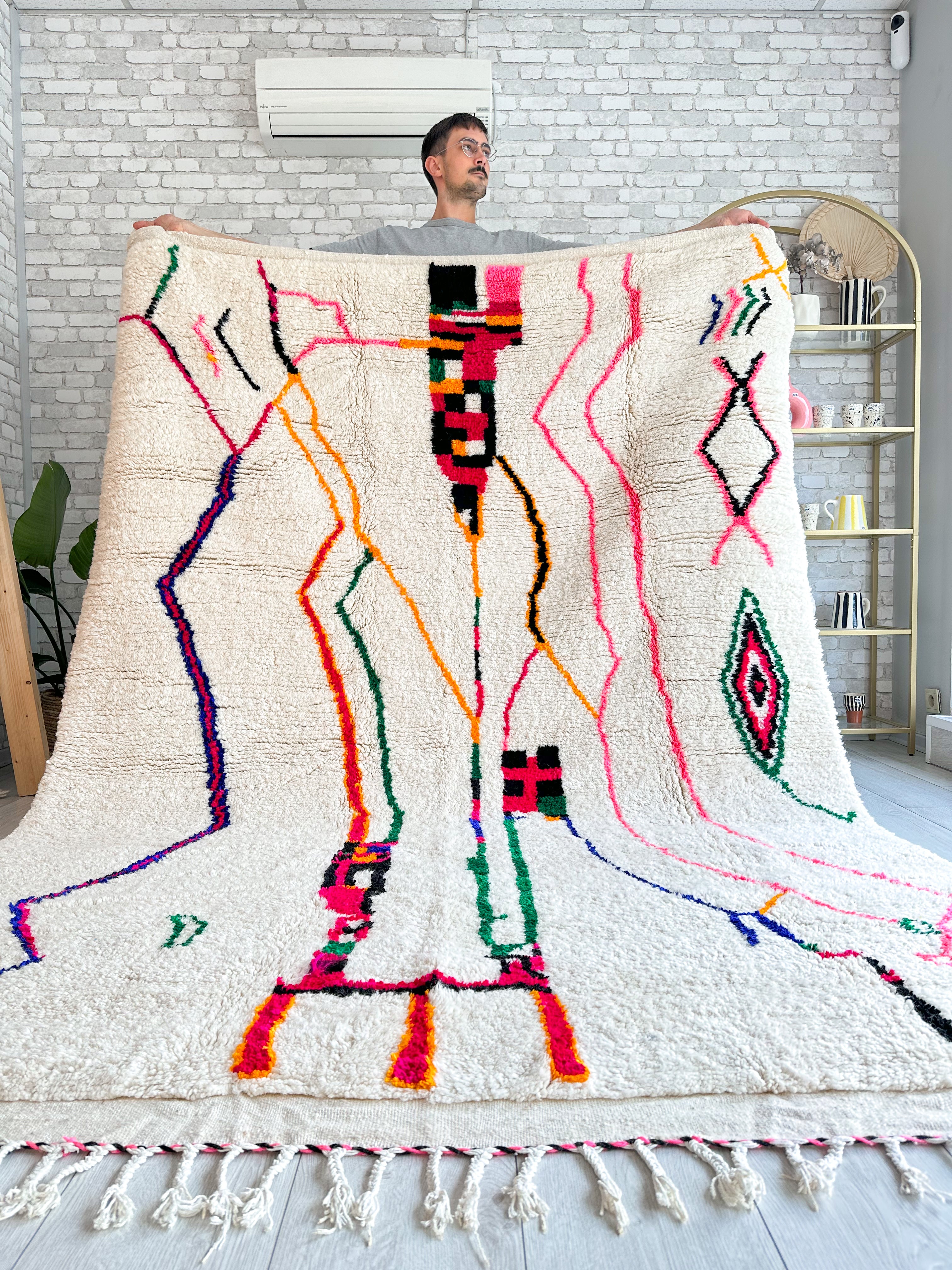 Bunter Berberteppich – Nr. 688