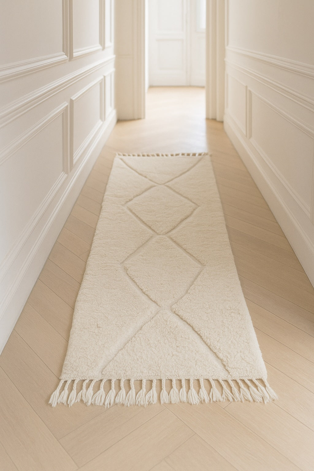 Tapis de couloir Beni Ouarain 86 x 263 cm - n°2265