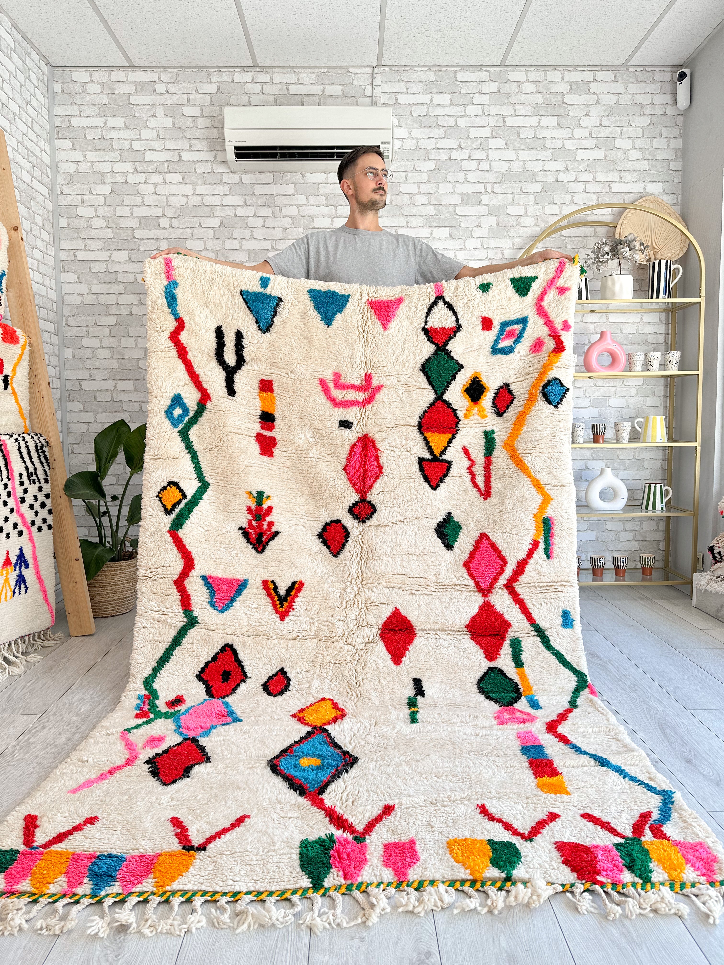 Bunter Berberteppich – Nr. 623