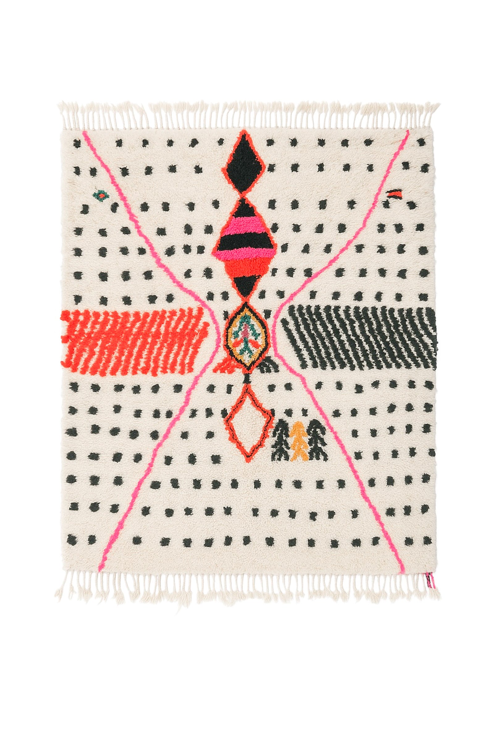 Tapis berbère coloré 163 x 245 cm - n°1985