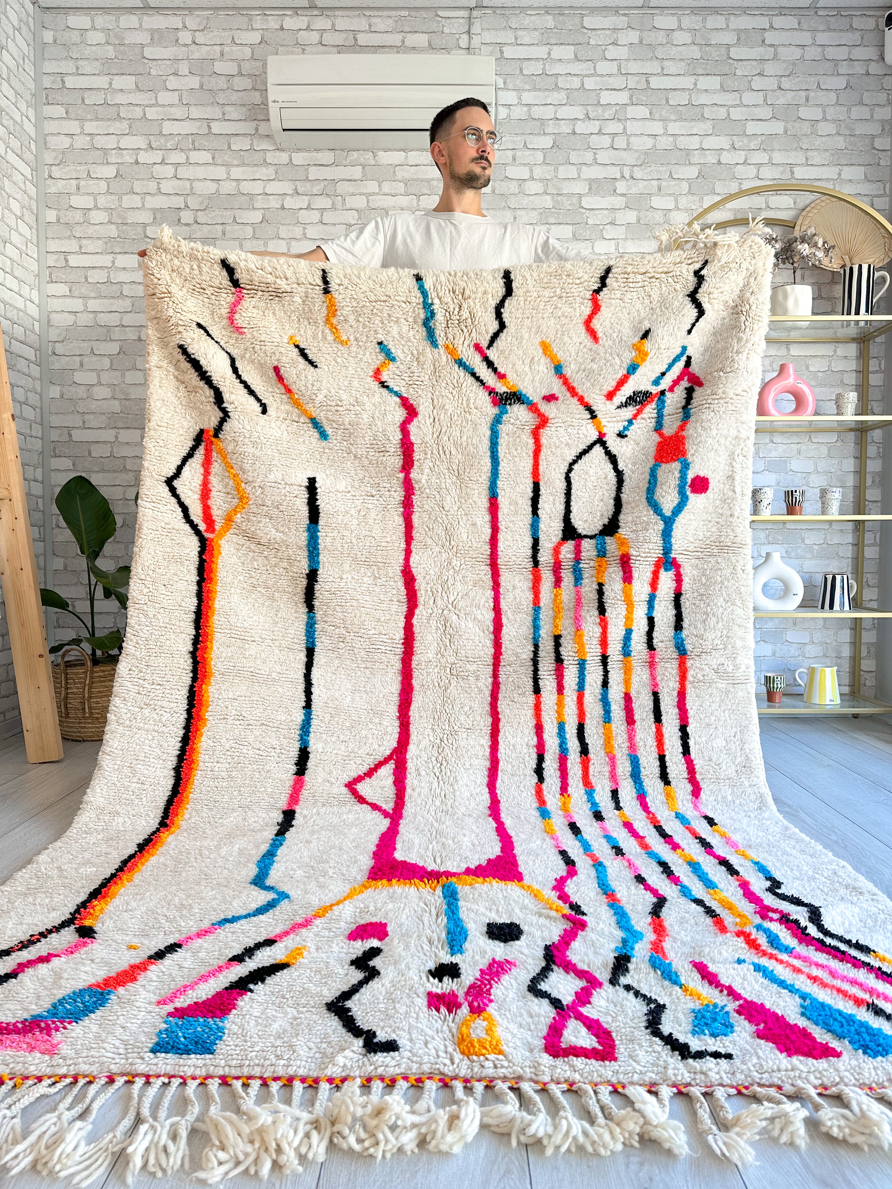 Bunter Berberteppich – Nr. 738