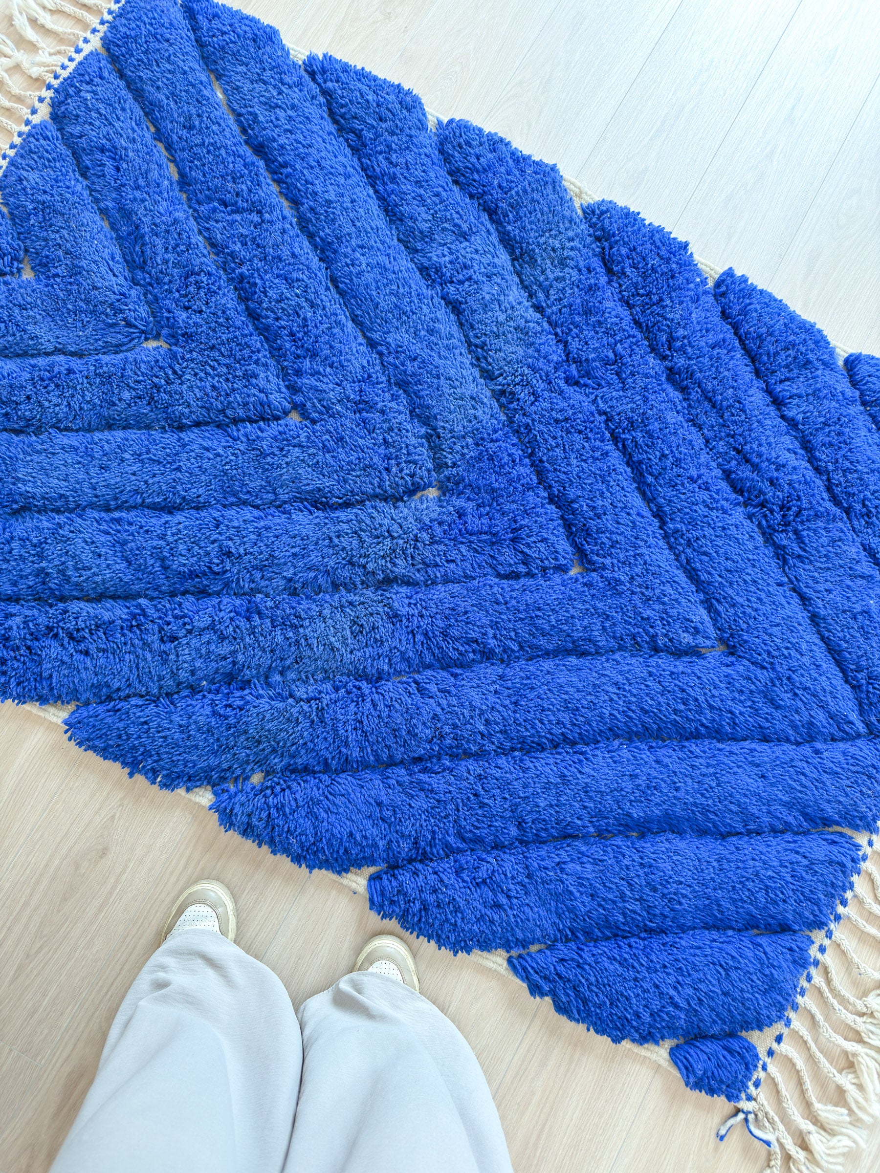 Bunter Berberteppich 120 x 207 cm - Nr. 2116