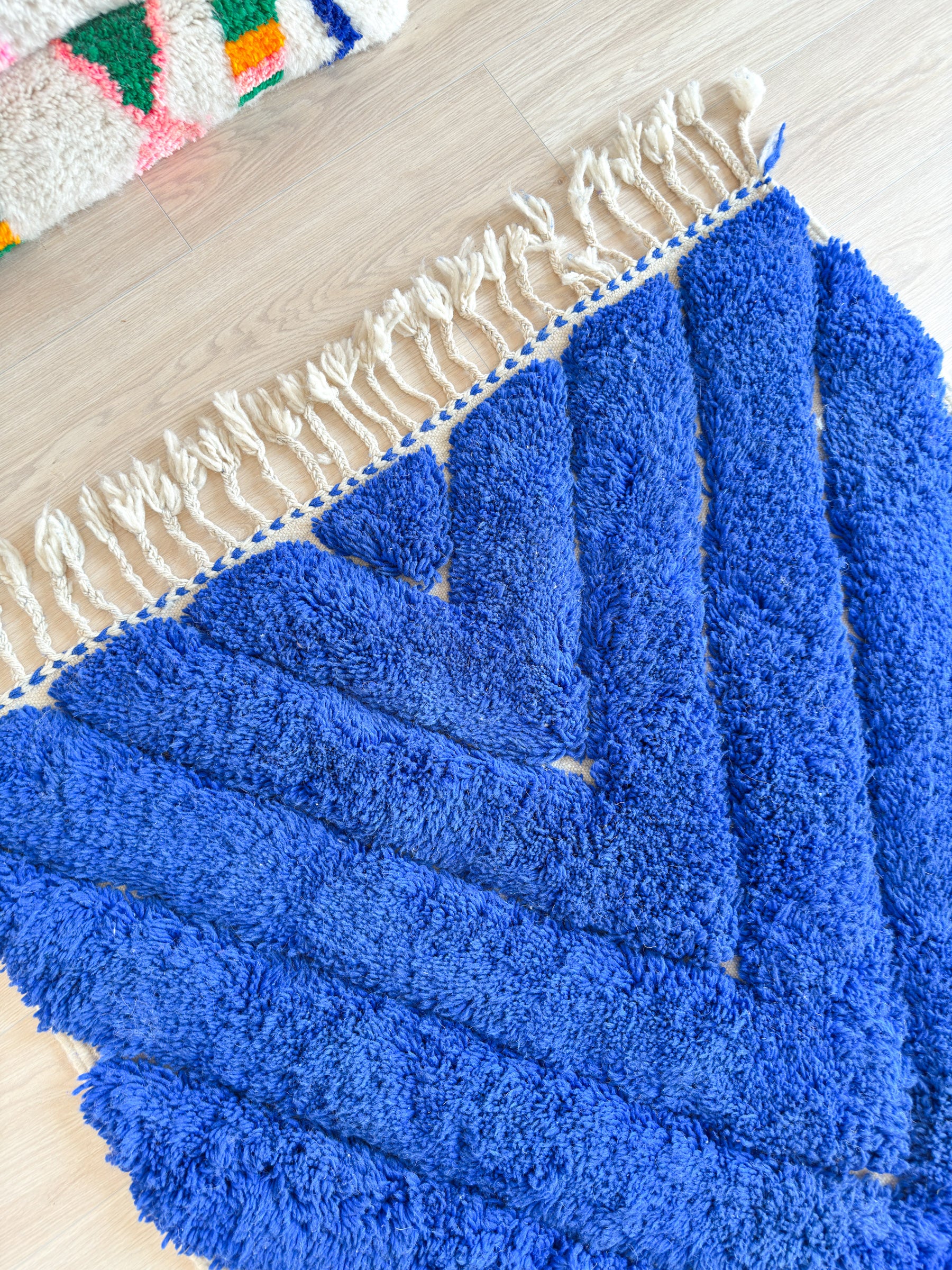 Bunter Berberteppich 120 x 207 cm - Nr. 2116