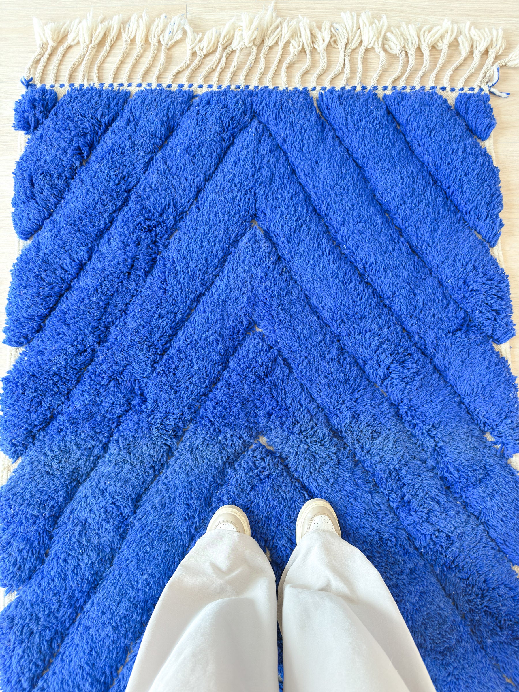 Bunter Berberteppich 120 x 207 cm - Nr. 2116