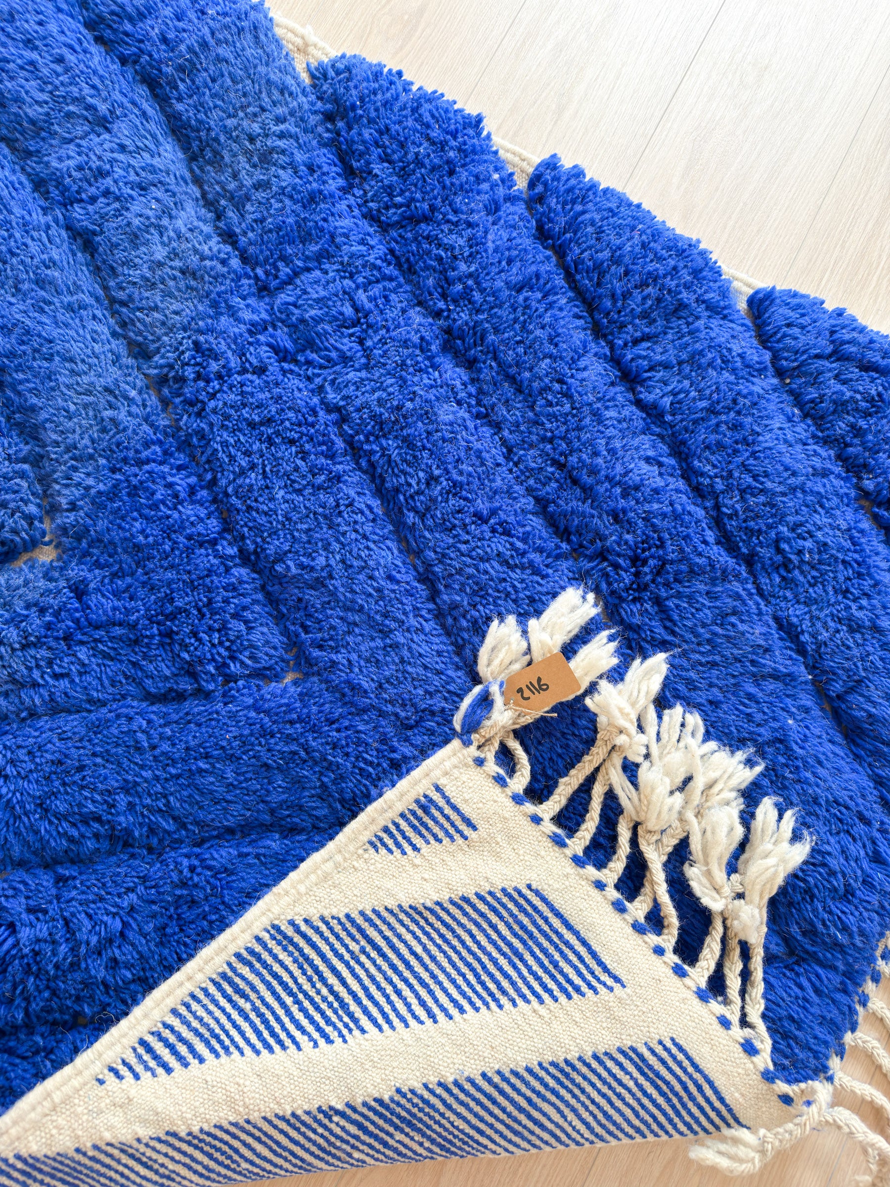 Bunter Berberteppich 120 x 207 cm - Nr. 2116