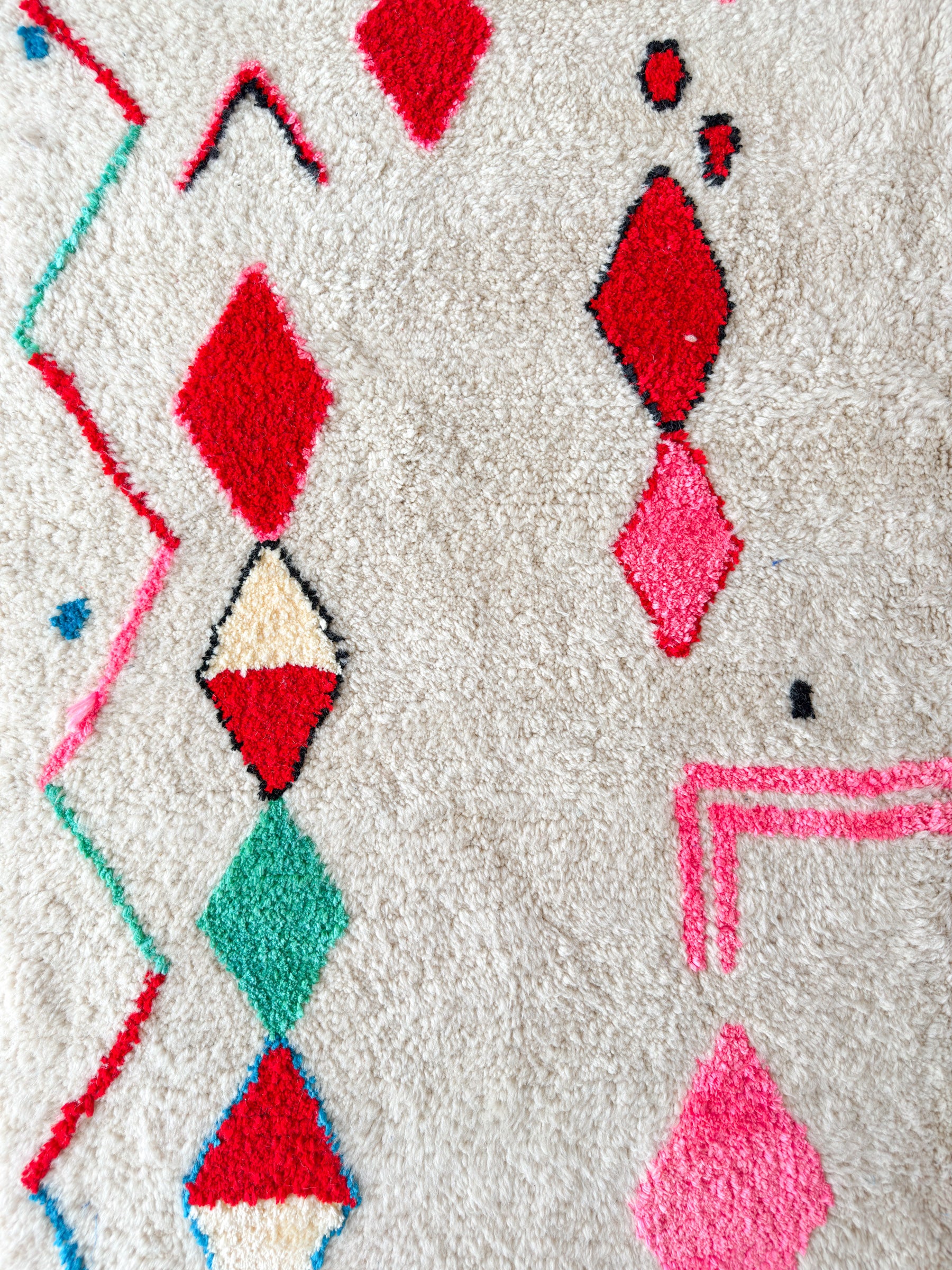 Colorful Berber rug 188 x 303 cm - n°2108