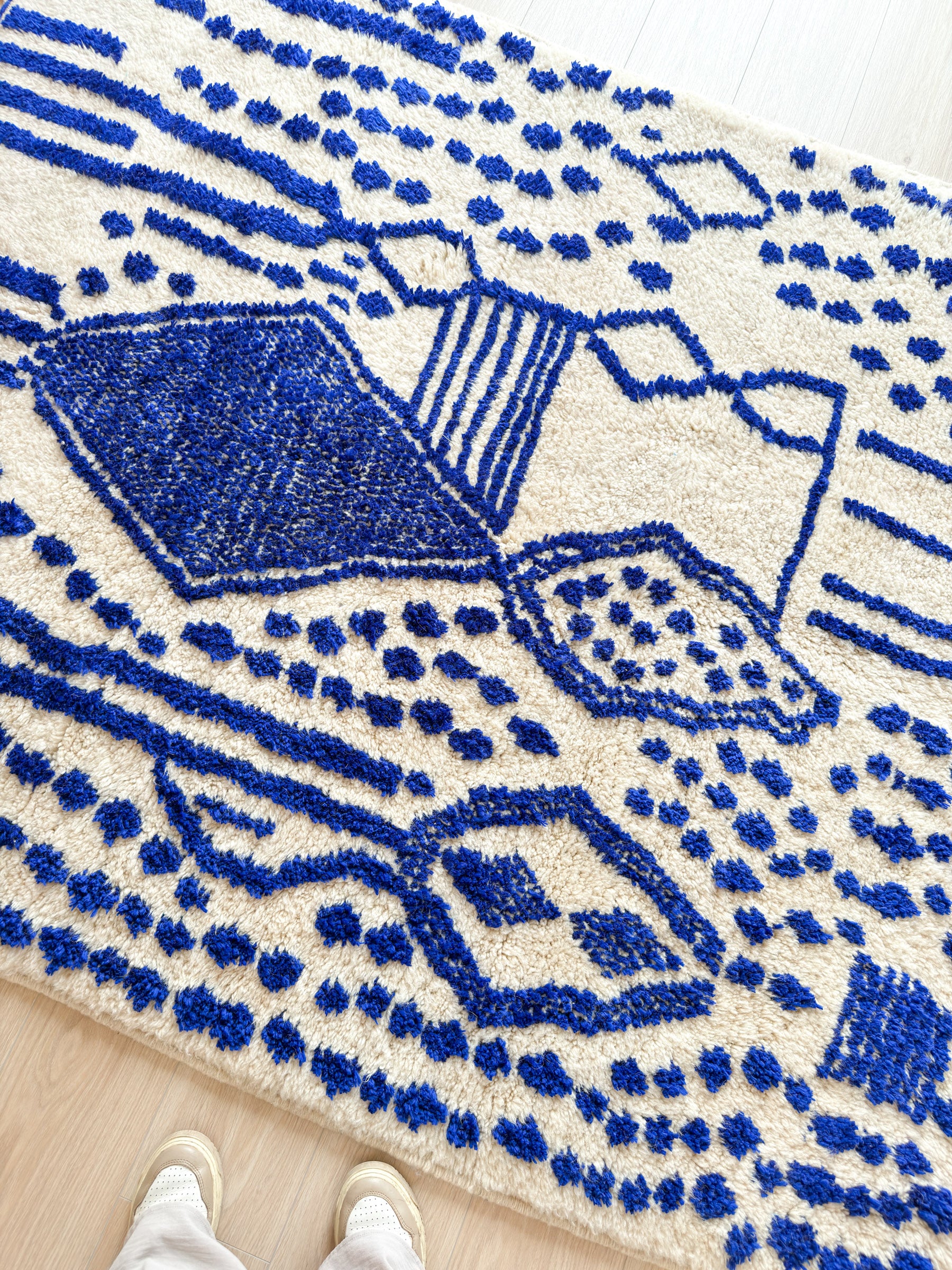 Colorful Berber rug 164 x 221 cm - n°1952