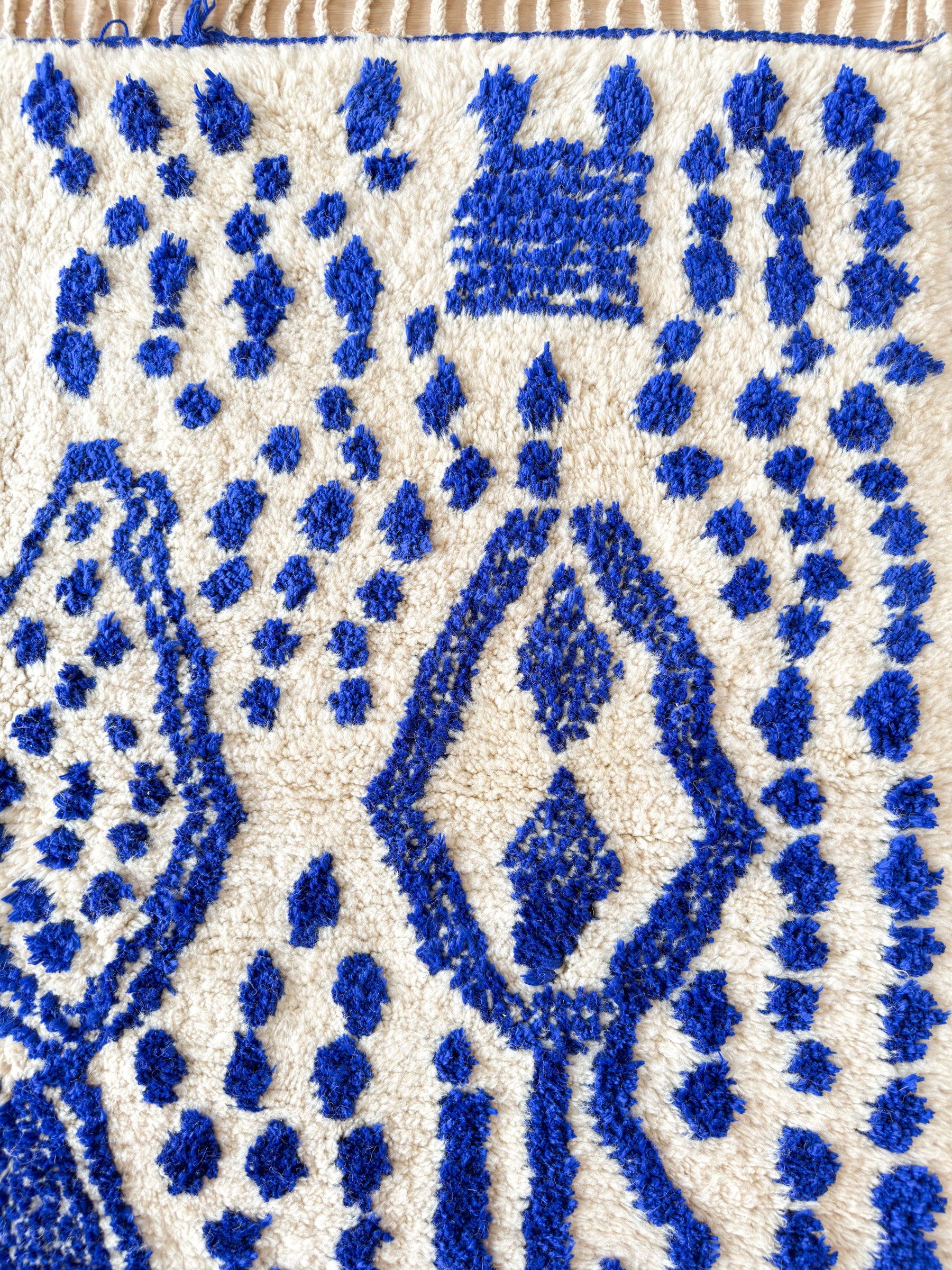 Colorful Berber rug 164 x 221 cm - n°1952