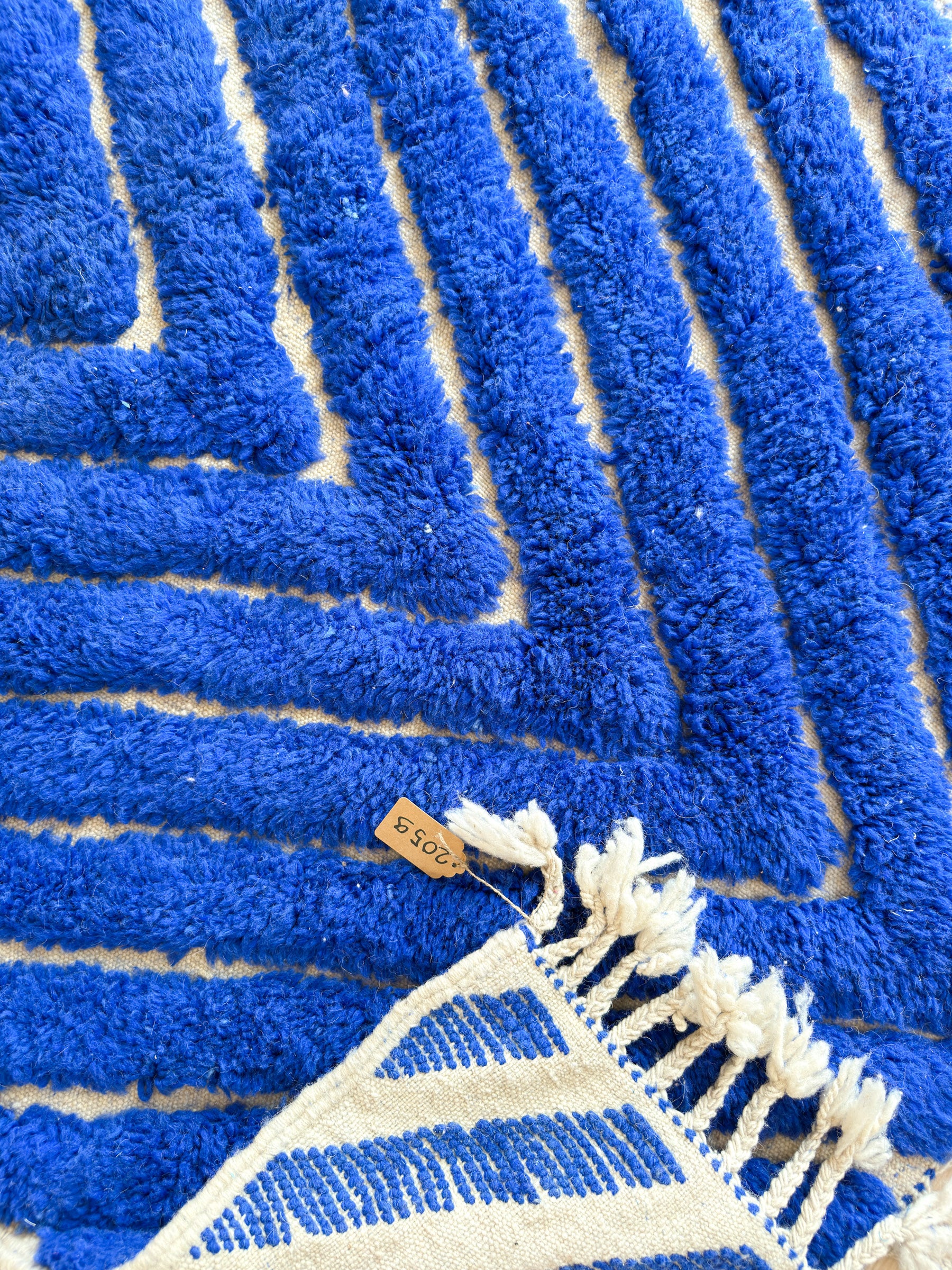 Tapis berbère coloré 123 x 200 cm - n°2059