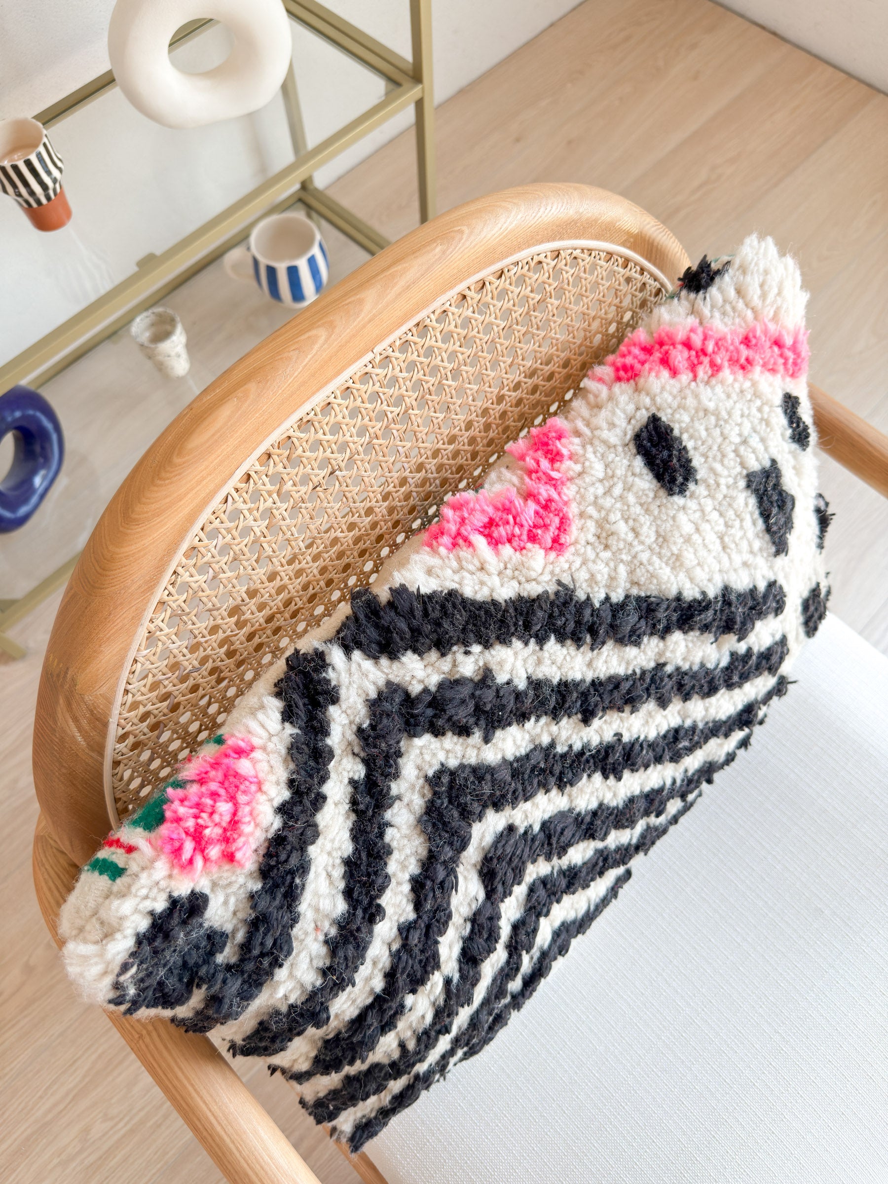 Coussin berbère coloré n°1