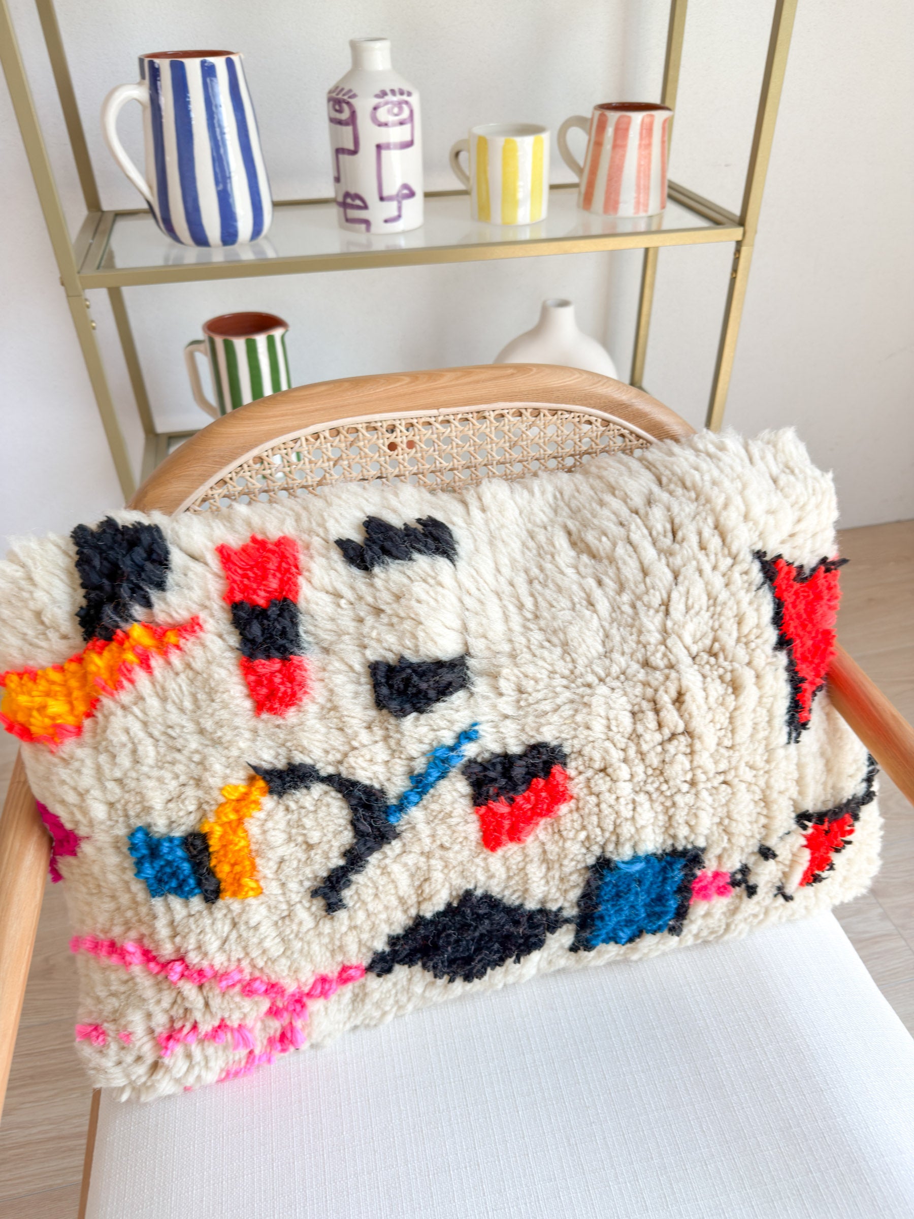 Coussin berbère coloré n°8