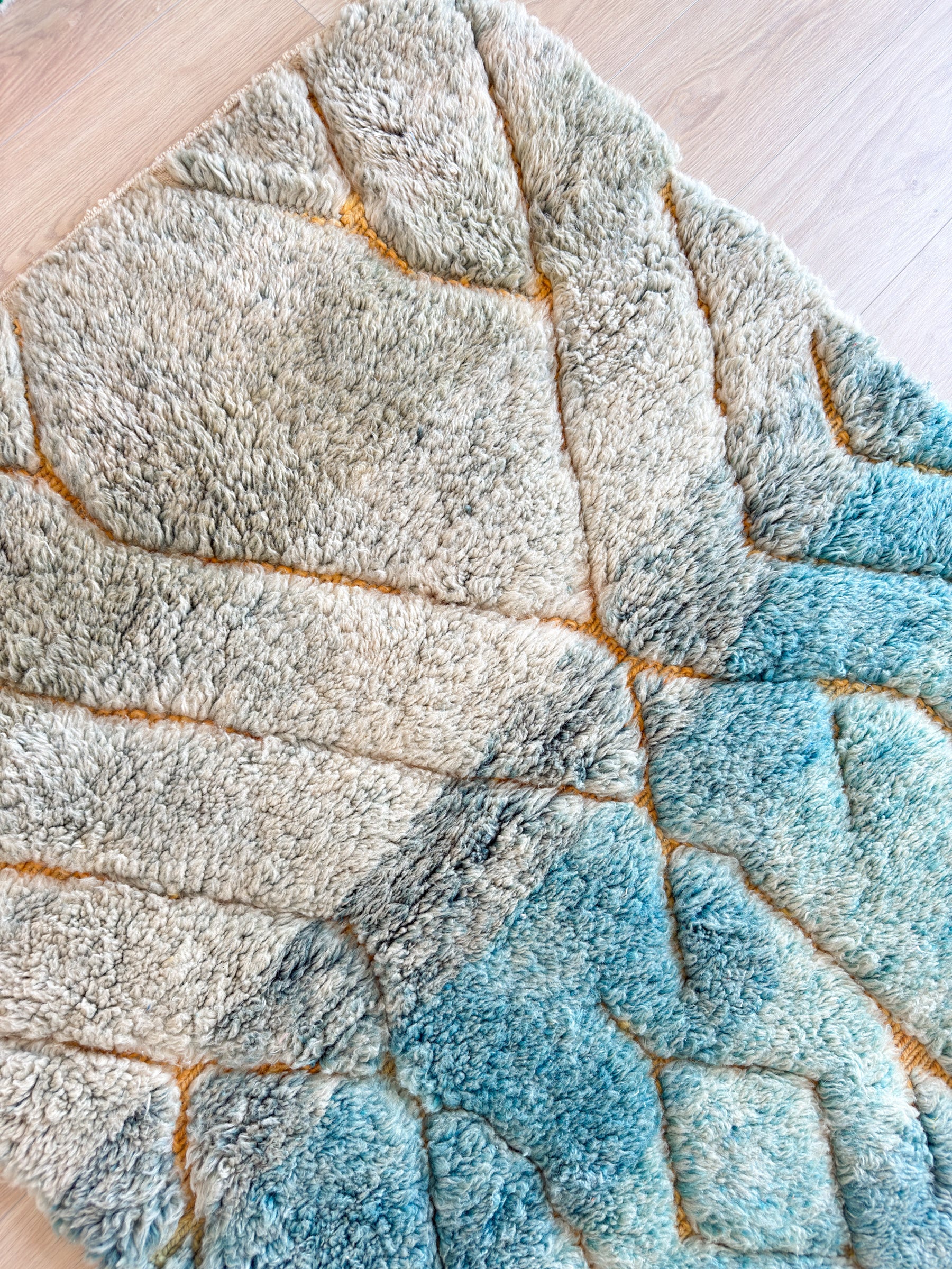 Farbenfroher Berberteppich 115 x 165 cm - Nr. 2154