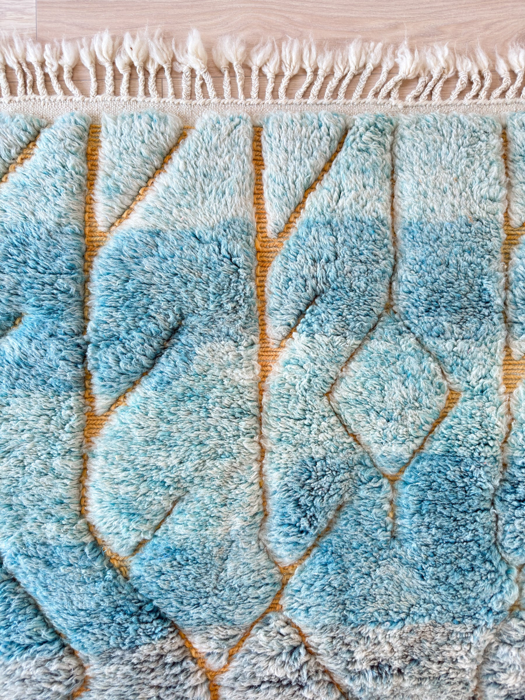 Farbenfroher Berberteppich 115 x 165 cm - Nr. 2154