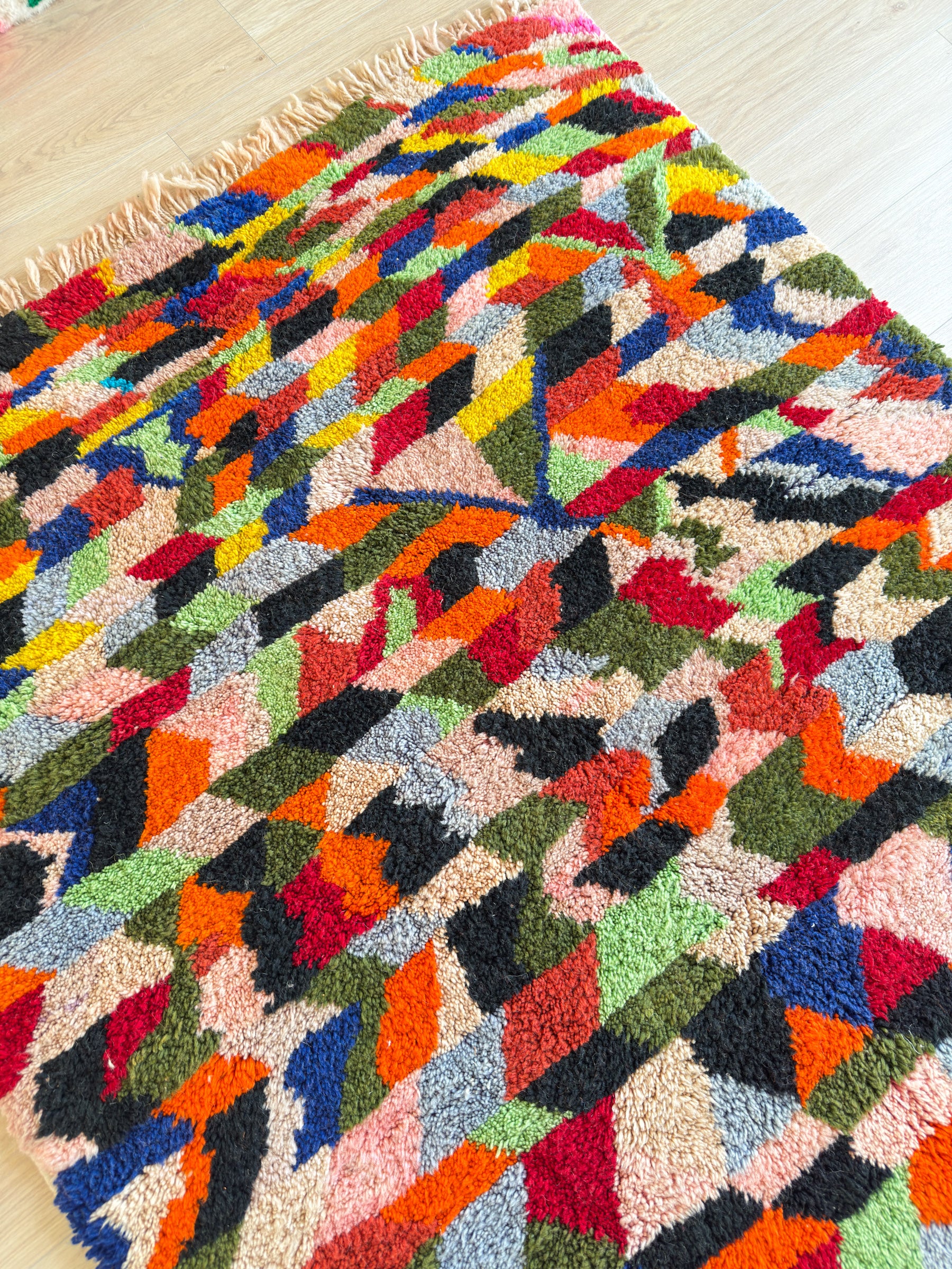 Tapis berbère coloré 157 x 282 cm - n°2073