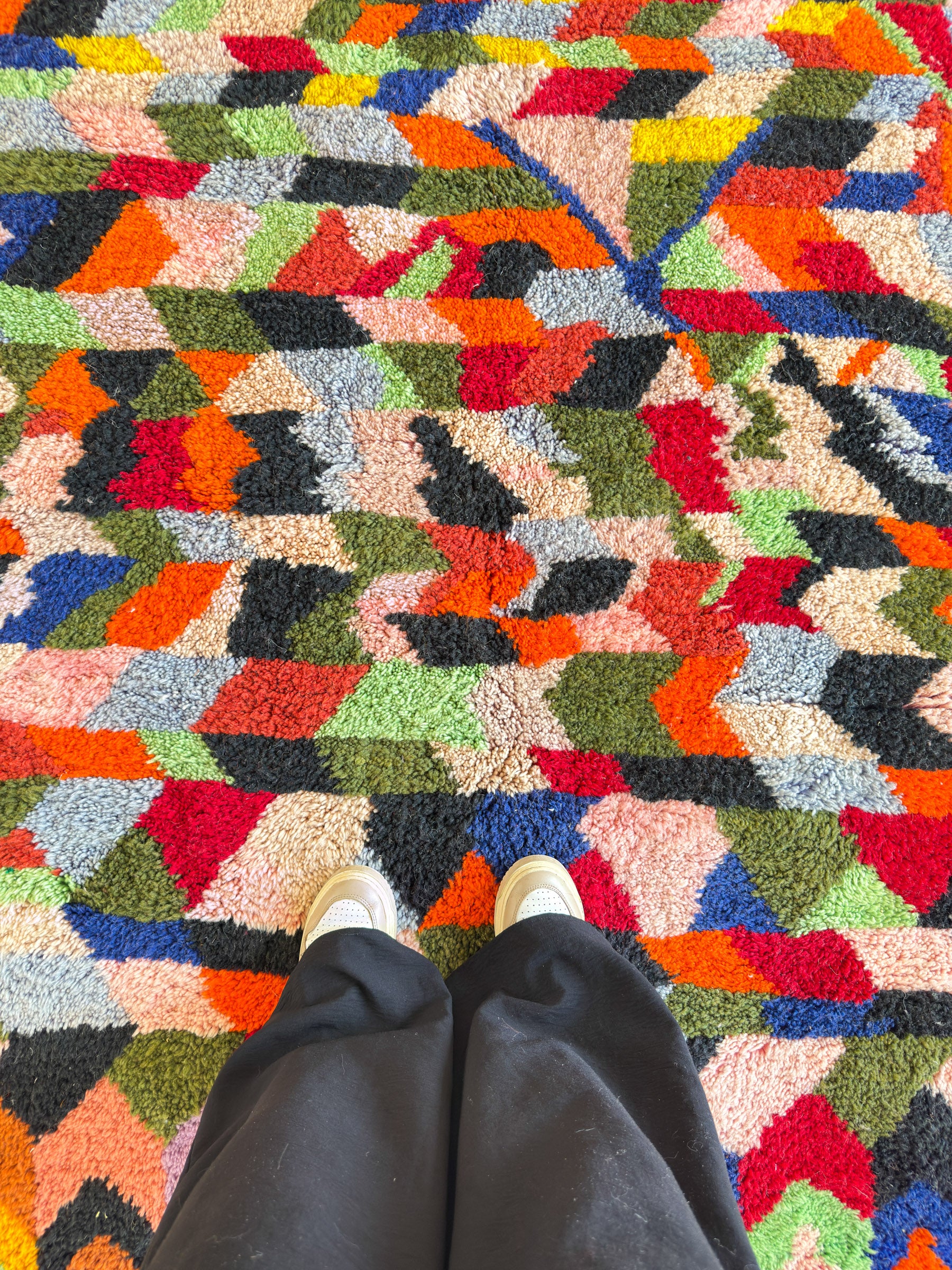 Tapis berbère coloré 157 x 282 cm - n°2073