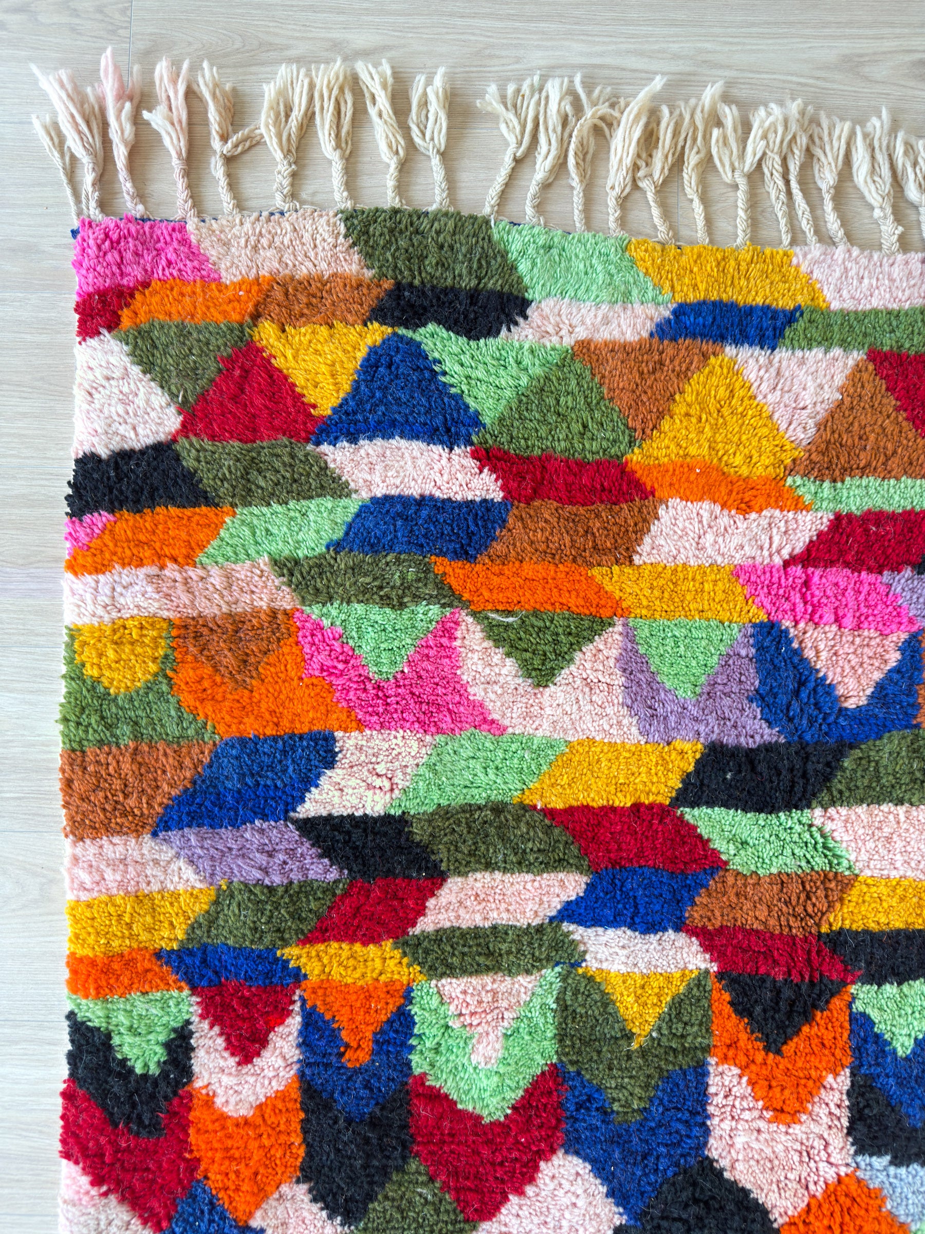 Tapis berbère coloré 157 x 282 cm - n°2073