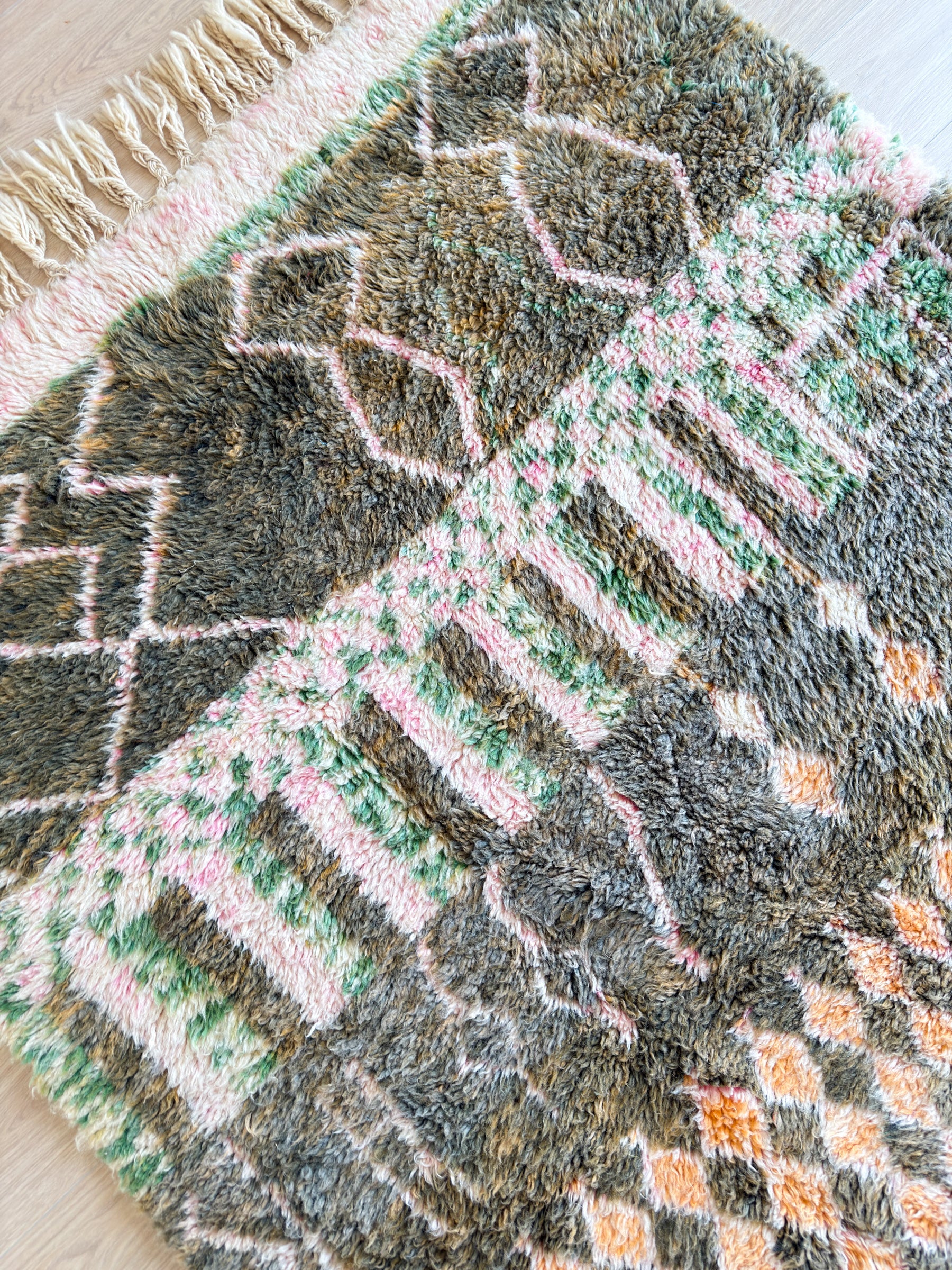 Tapis berbère coloré 158 x 274 cm - n°2070