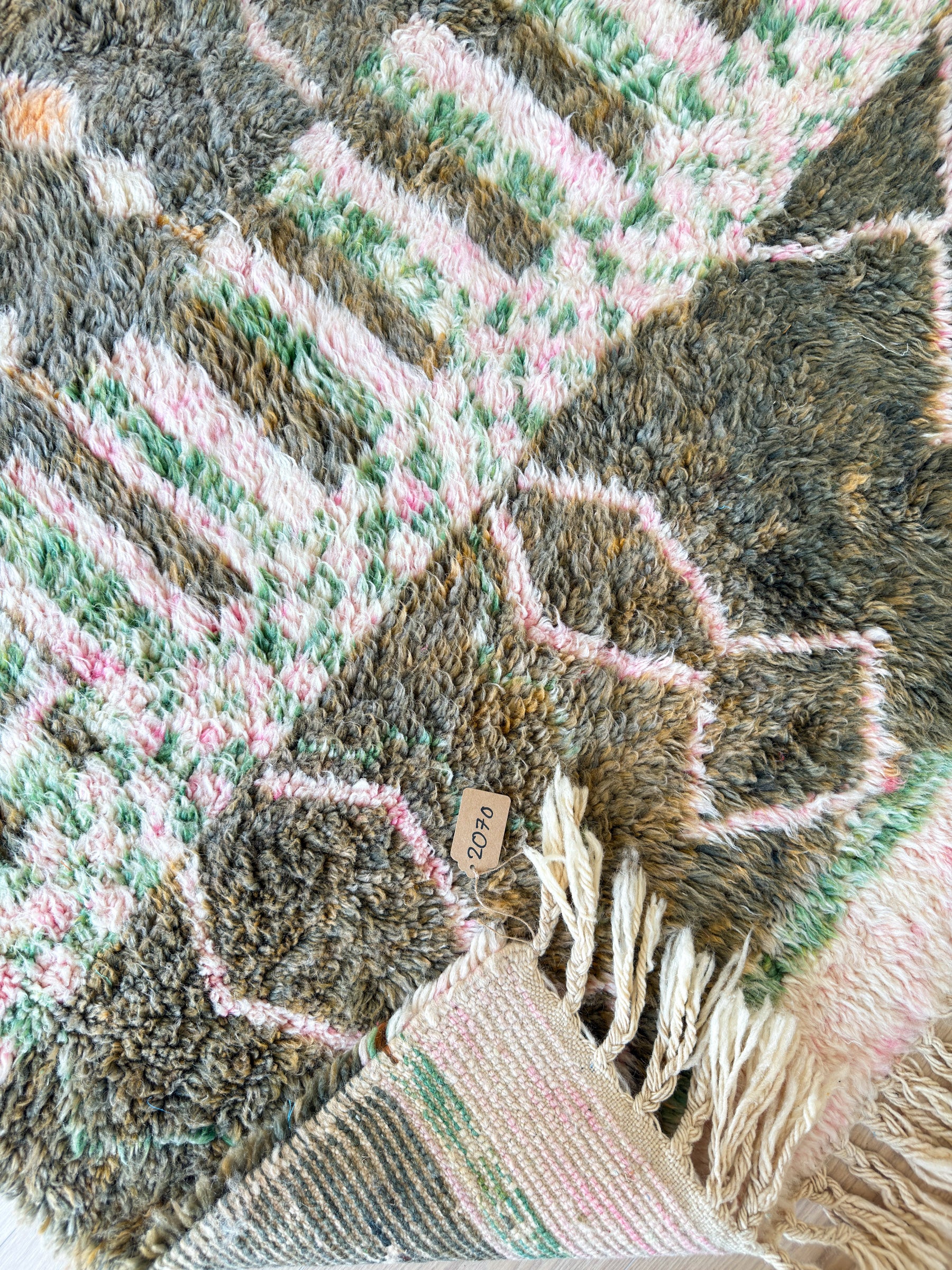 Tapis berbère coloré 158 x 274 cm - n°2070