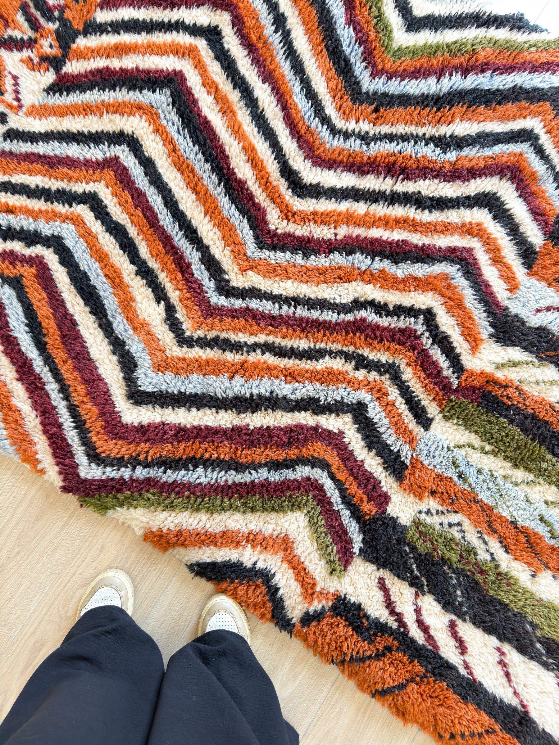 Farbenfroher Berberteppich 150 x 215 cm - Nr. 2029