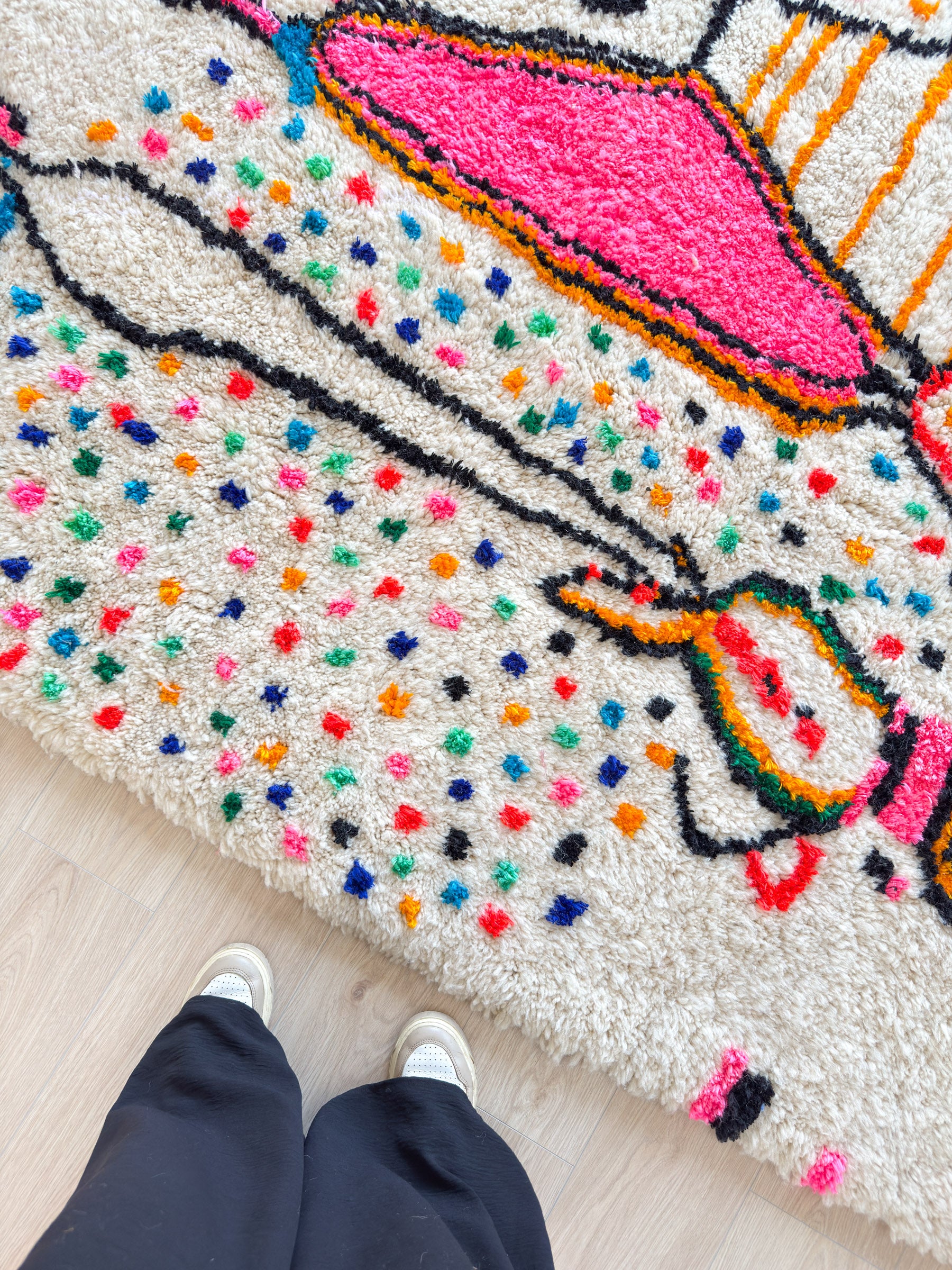 Colorful Berber rug 181 x 308 cm - n°1928