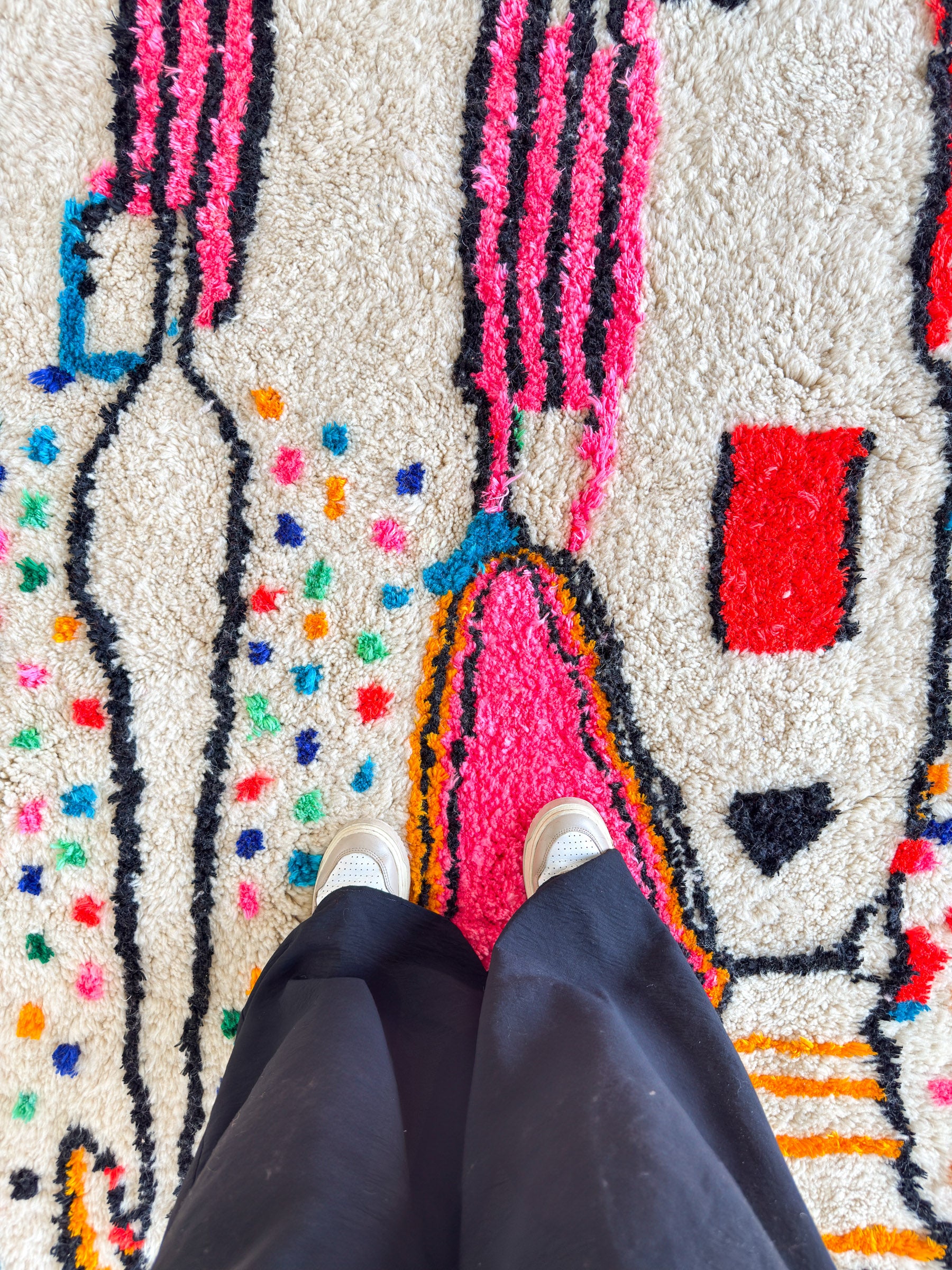 Colorful Berber rug 181 x 308 cm - n°1928