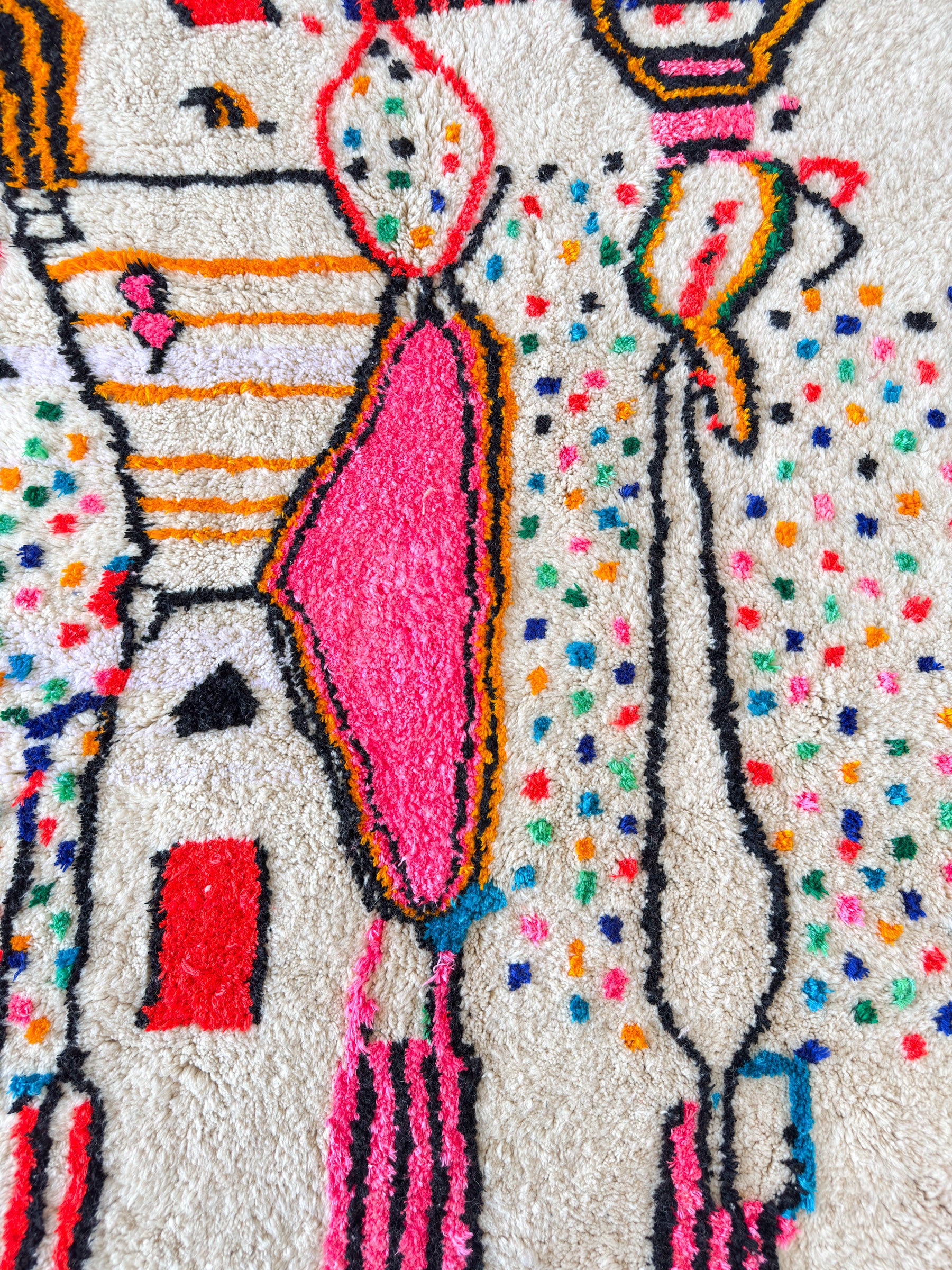 Colorful Berber rug 181 x 308 cm - n°1928