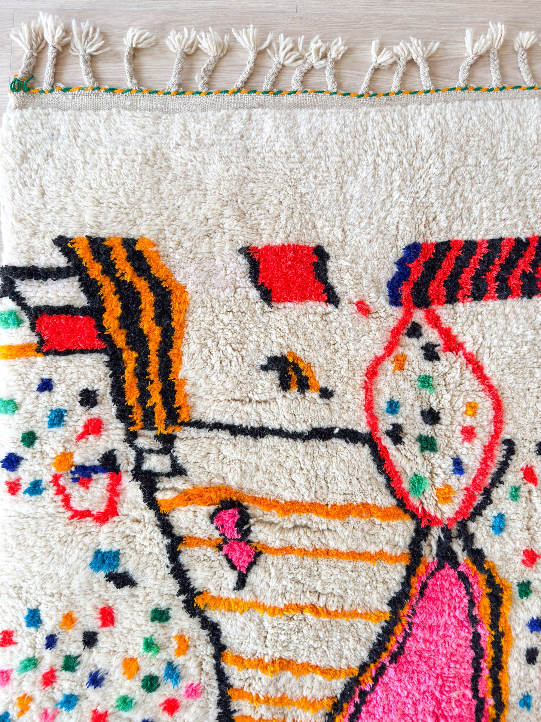 Colorful Berber rug 181 x 308 cm - n°1928