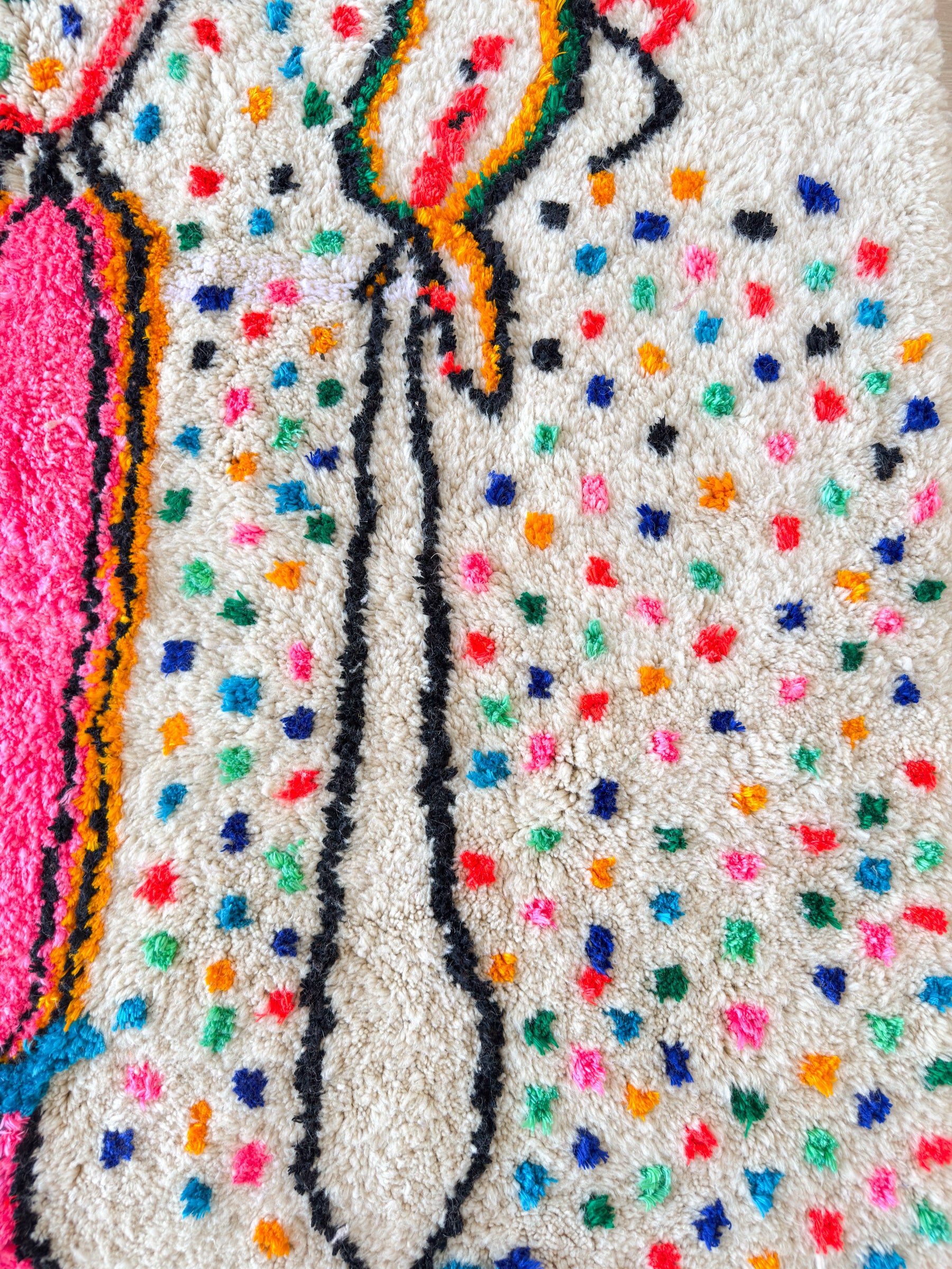 Colorful Berber rug 181 x 308 cm - n°1928