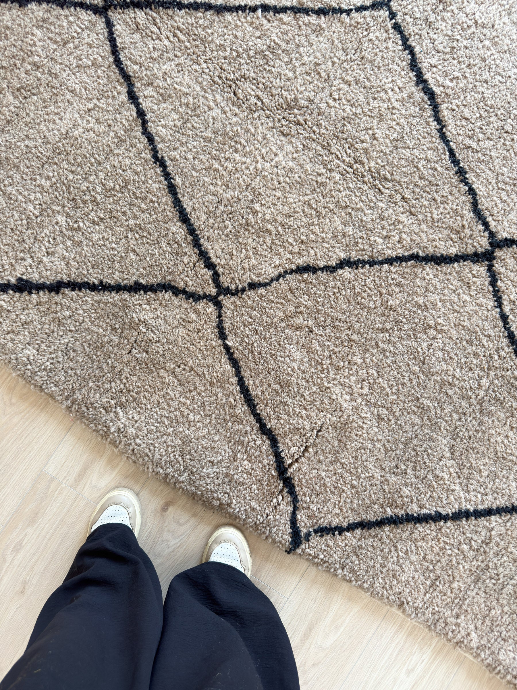 Farbenfroher Berberteppich 150 x 273 cm - Nr. 1964