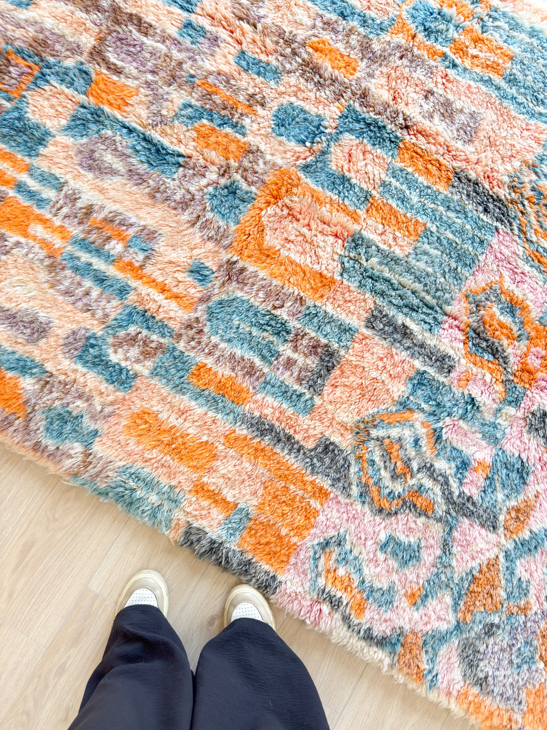 Tapis berbère coloré 157 x 253 cm - n°2032