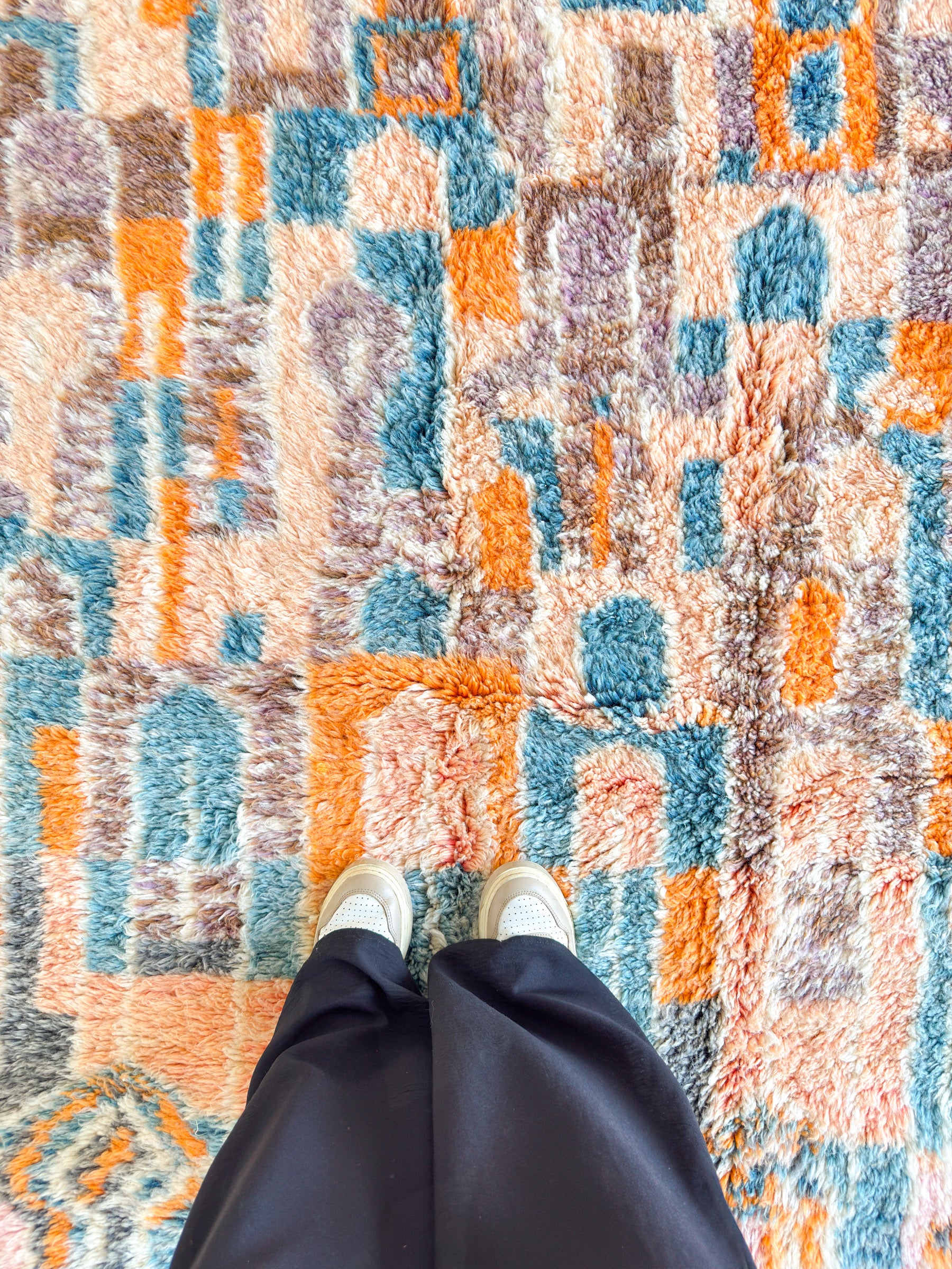 Tapis berbère coloré 157 x 253 cm - n°2032