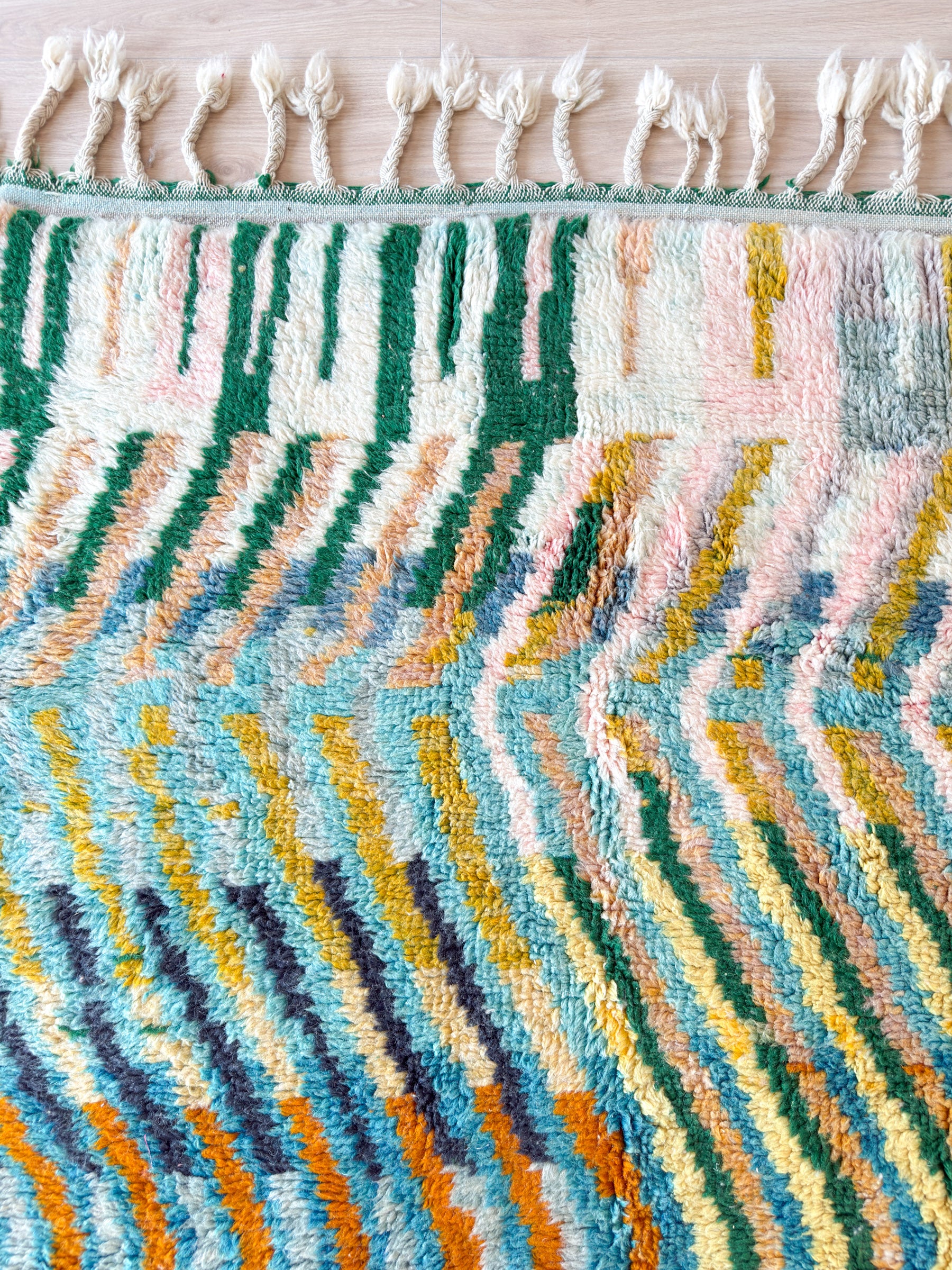 Tapis berbère coloré 160 x 263 cm - n°1908