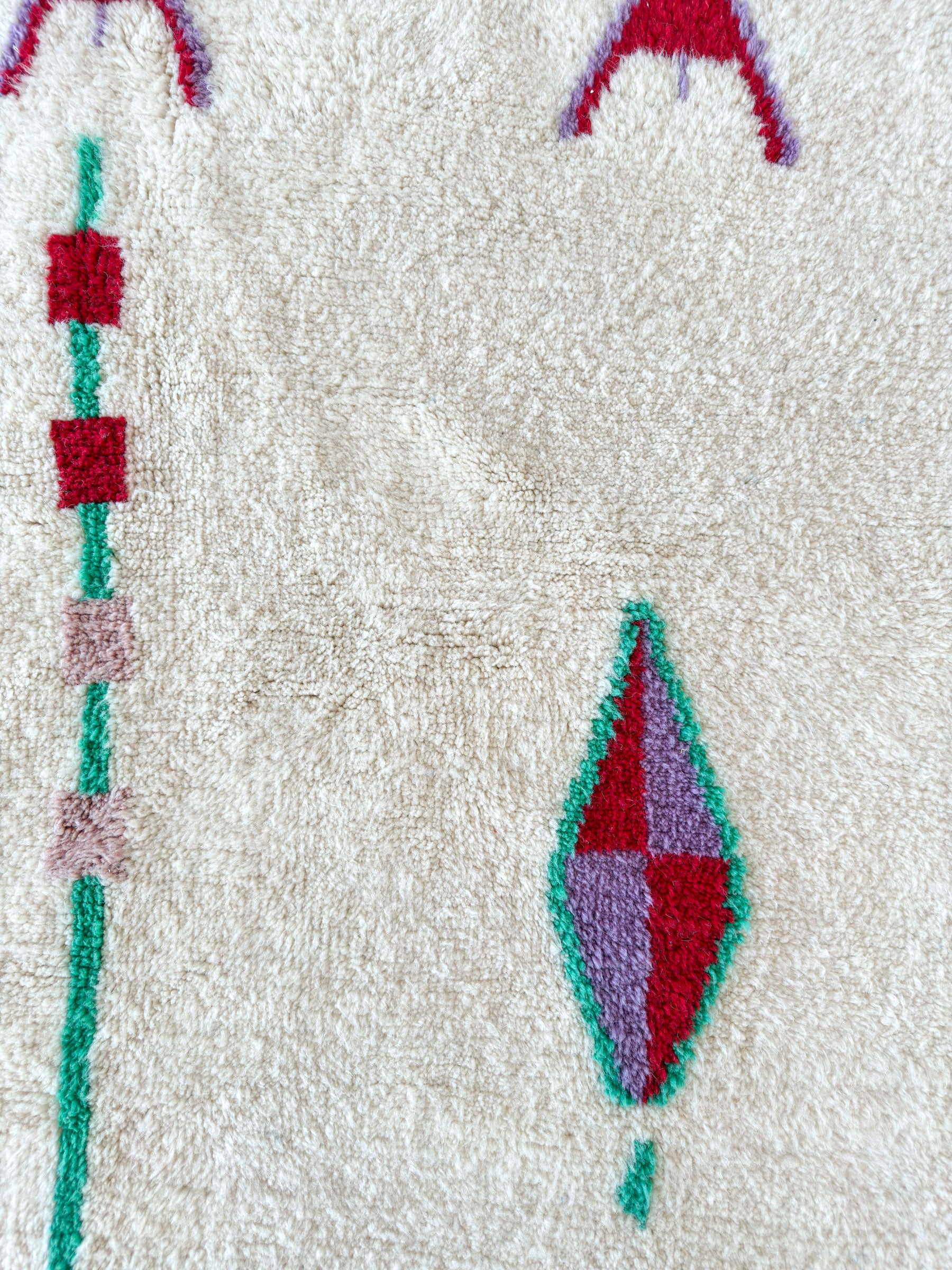 Tapis berbère coloré 150 x 279 cm - n°1943