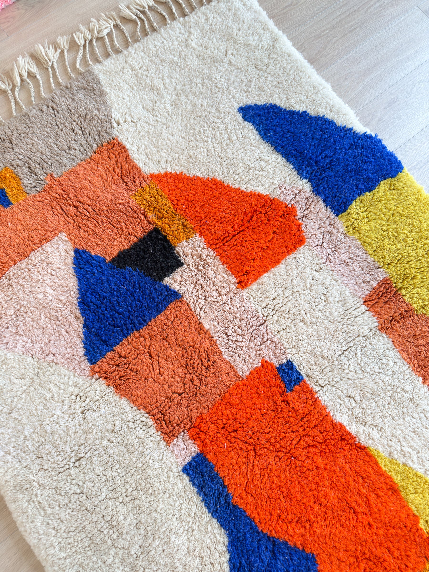 Tapis berbère coloré 157 x 281 cm - n°2194