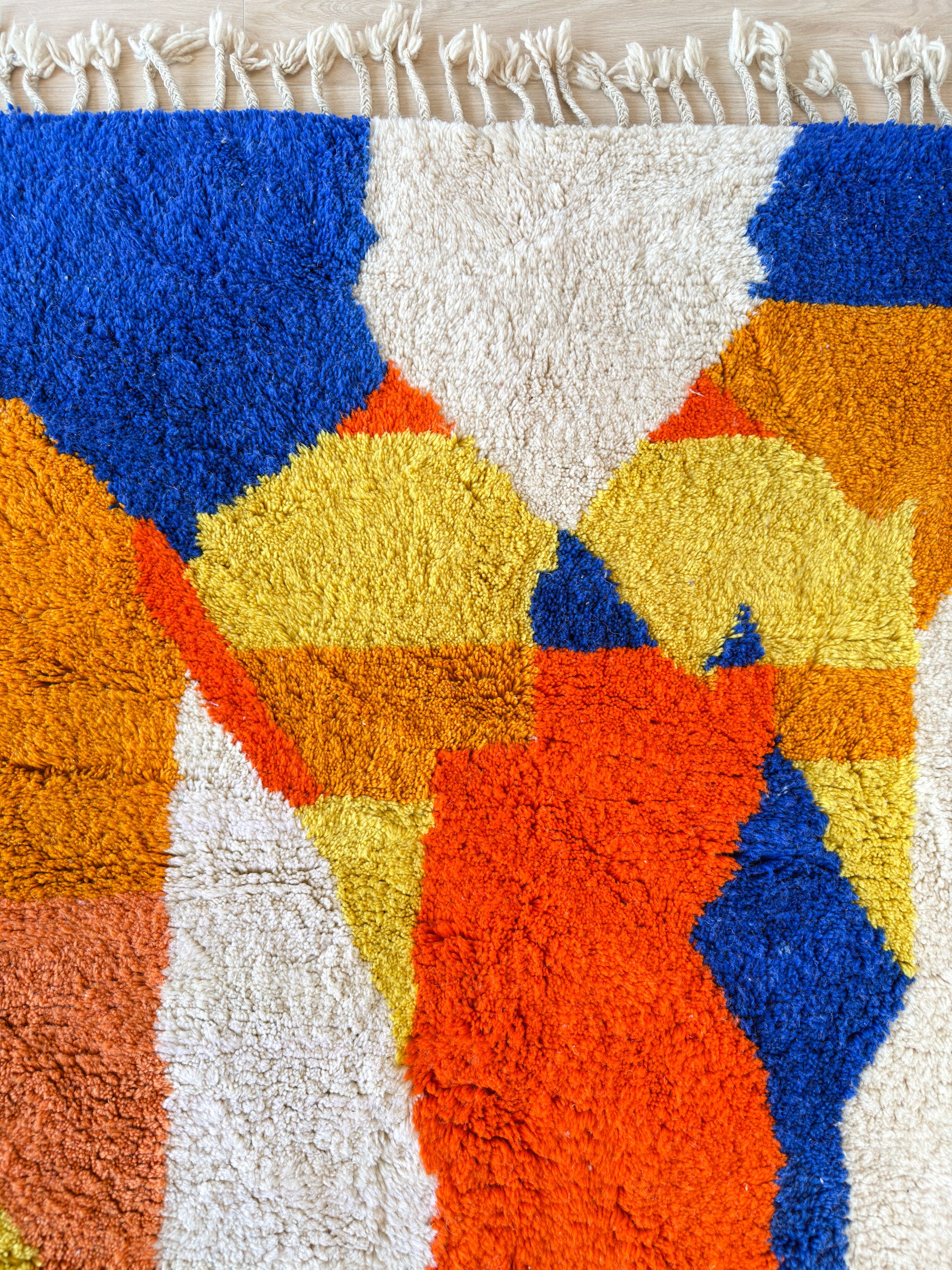 Tapis berbère coloré 157 x 281 cm - n°2194
