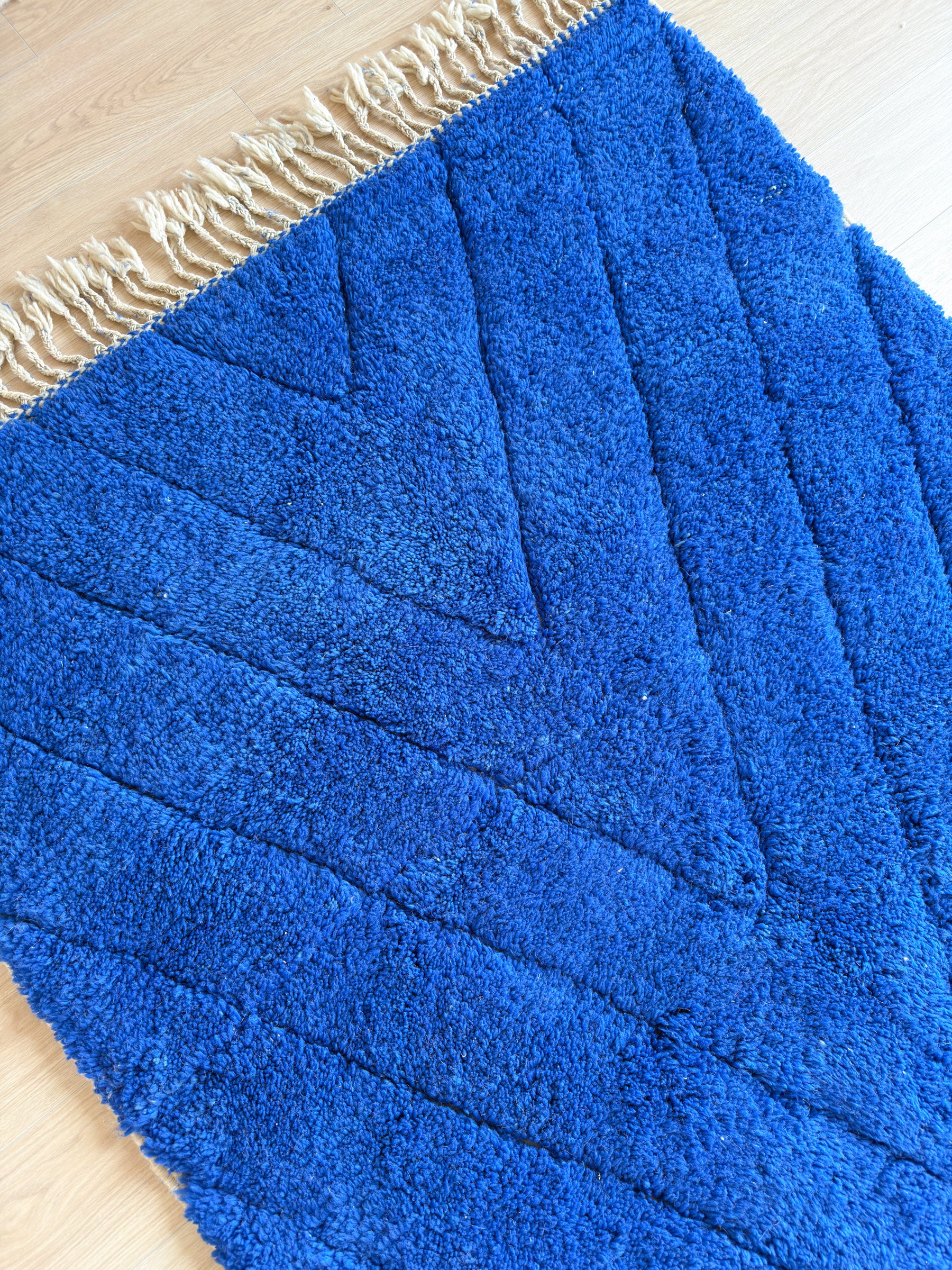 Farbenfroher Berberteppich 150 x 266 cm - Nr. 1779