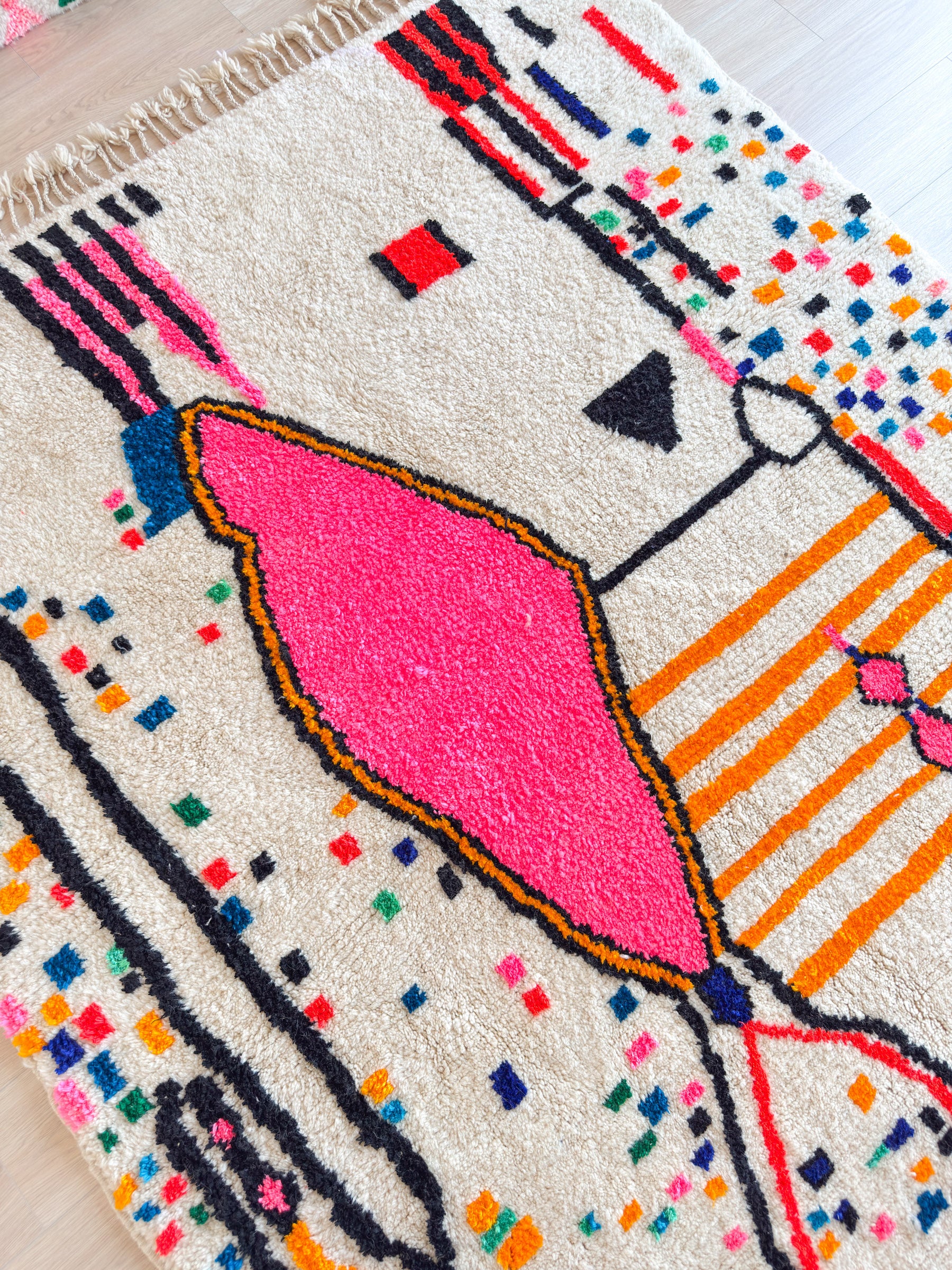 Tapis berbère coloré 206 x 325 cm - n°2028