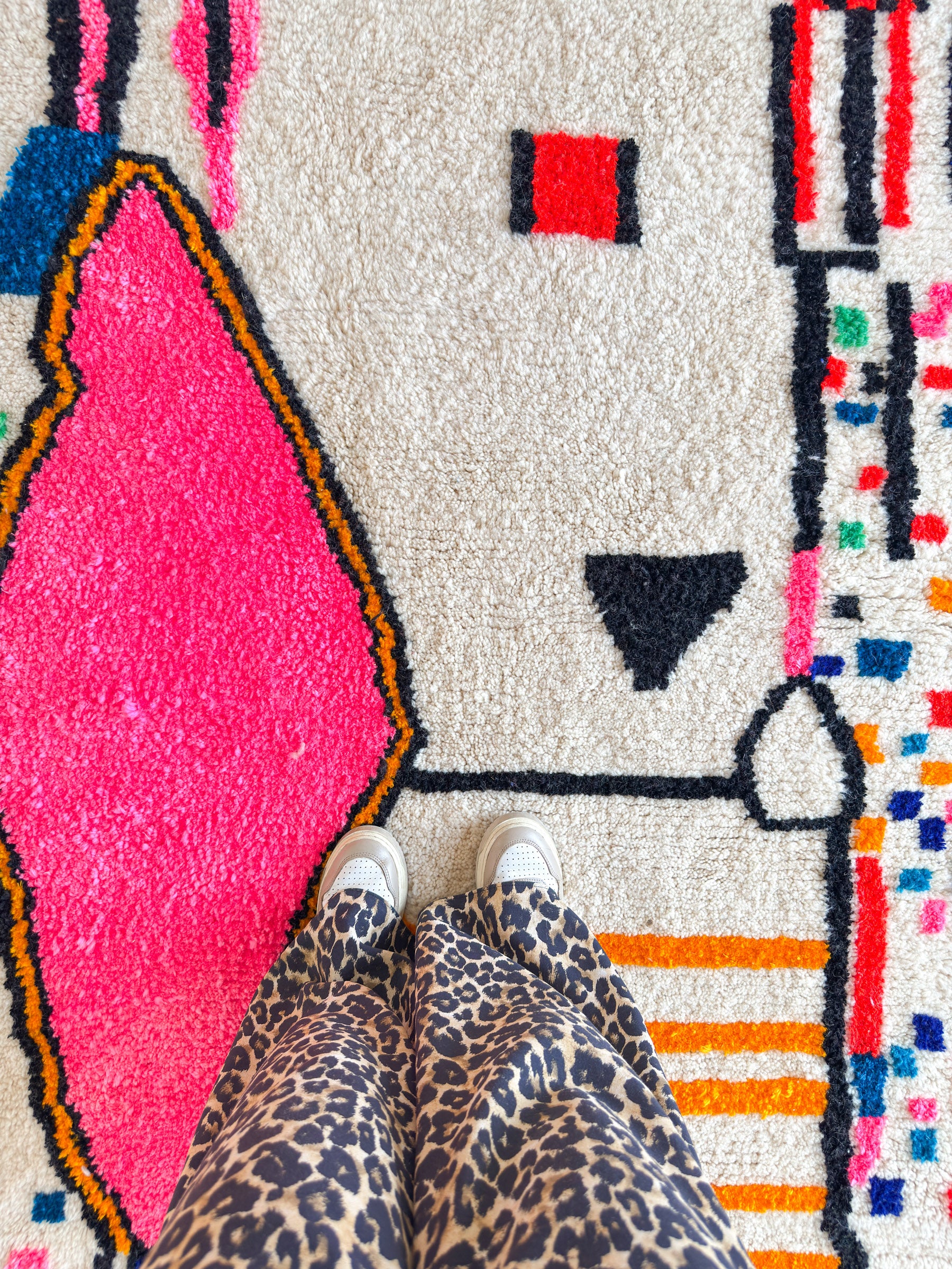 Tapis berbère coloré 206 x 325 cm - n°2028