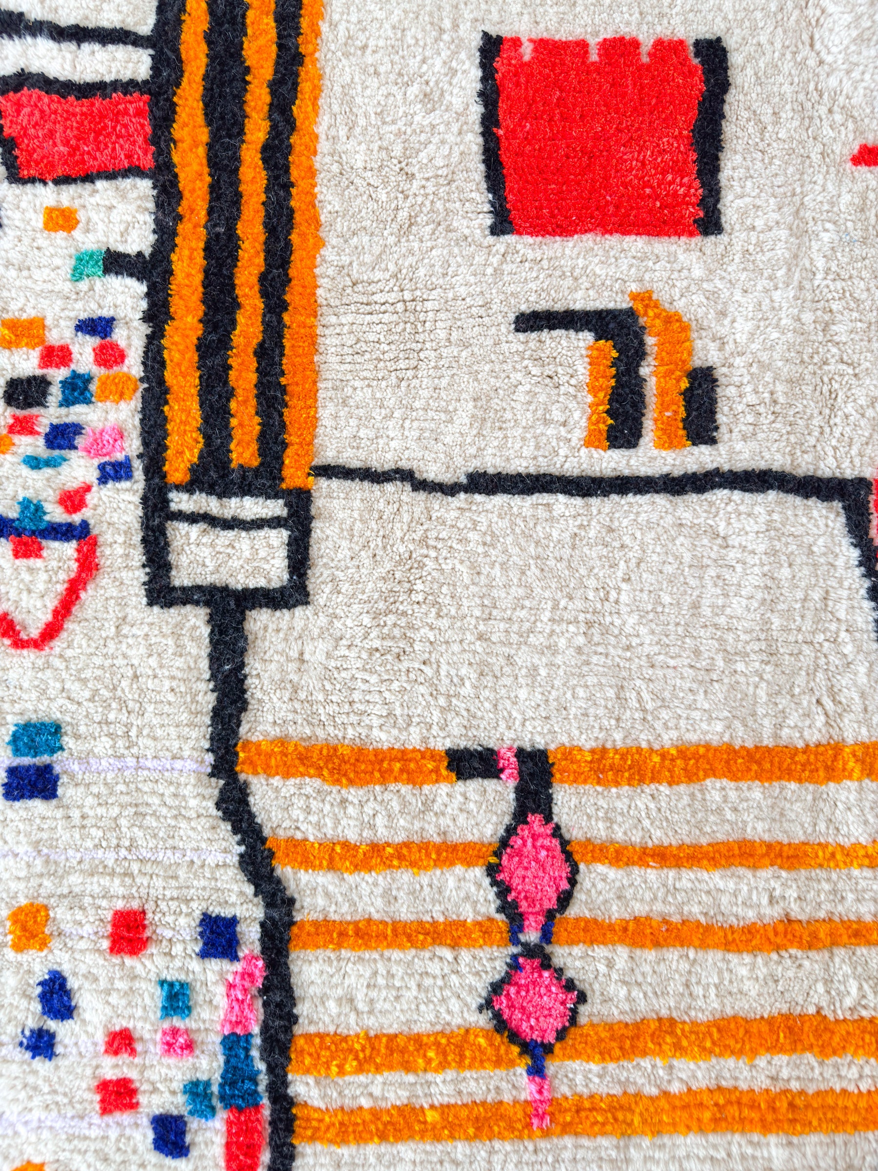 Tapis berbère coloré 206 x 325 cm - n°2028