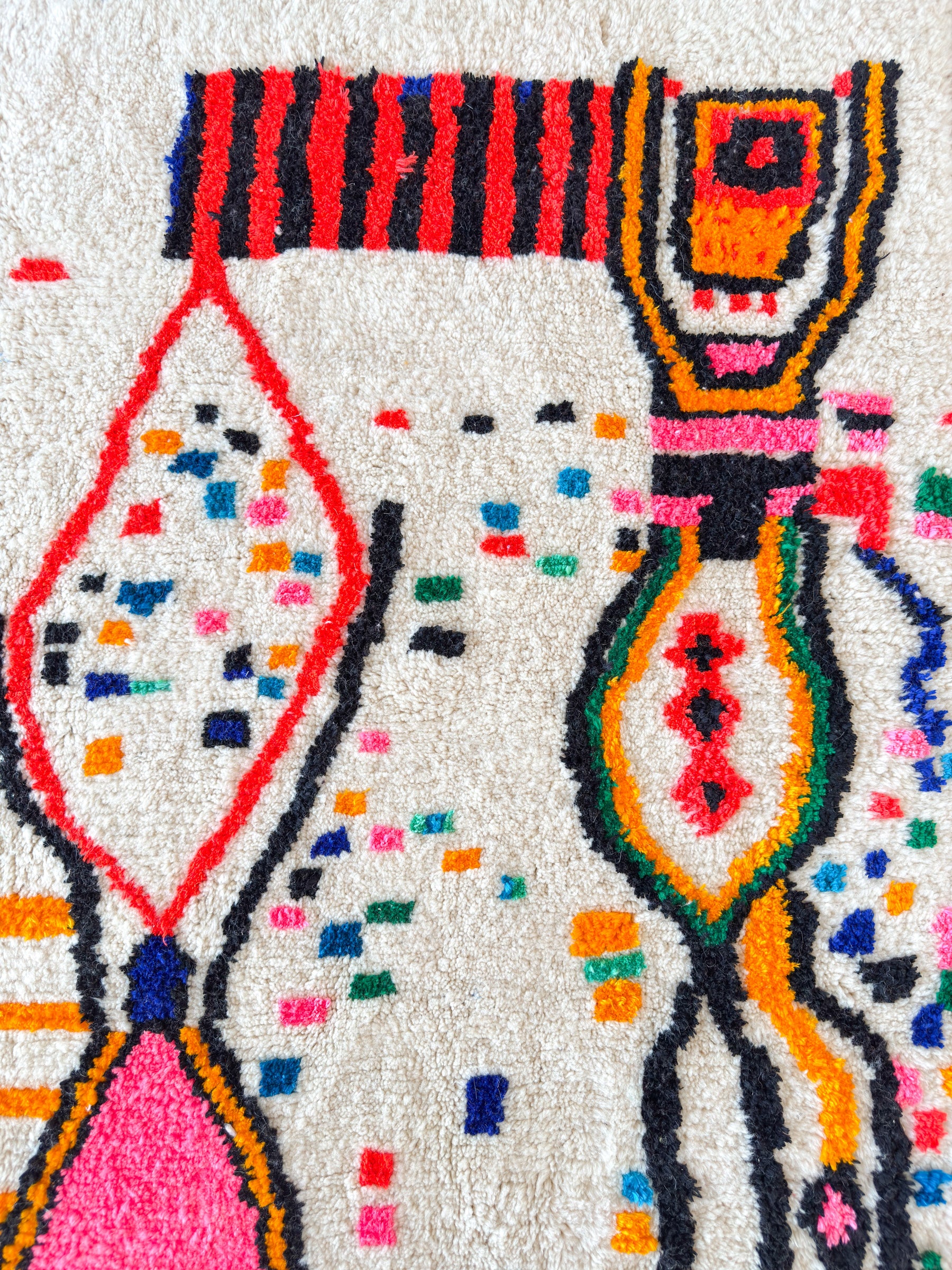 Tapis berbère coloré 206 x 325 cm - n°2028