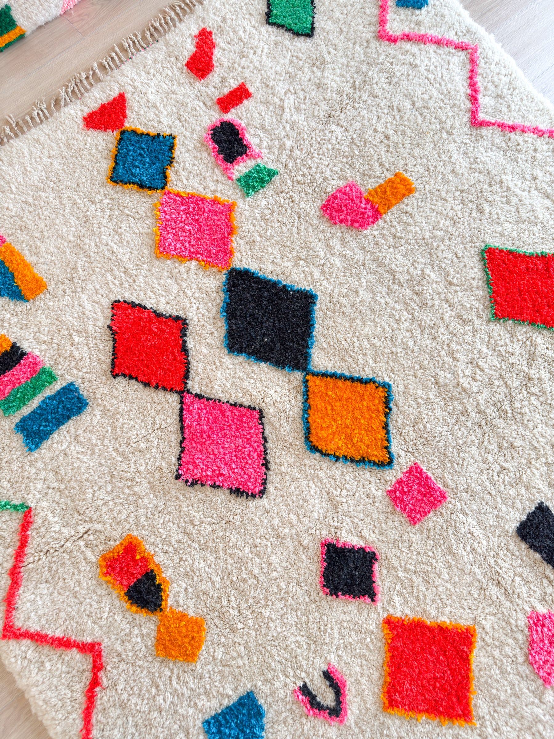 Tapis berbère coloré 207 x 324 cm - n°2185